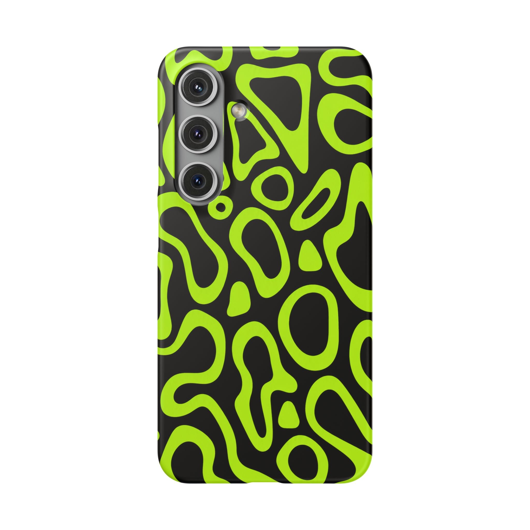 ZÖLD MINTÁS SAMSUNG IPHONE TOK