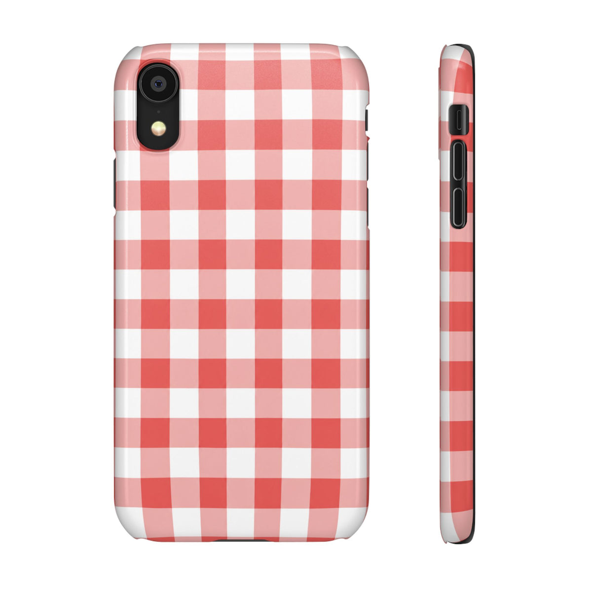 PIROS KOCKÁS SAMSUNG IPHONE TOK