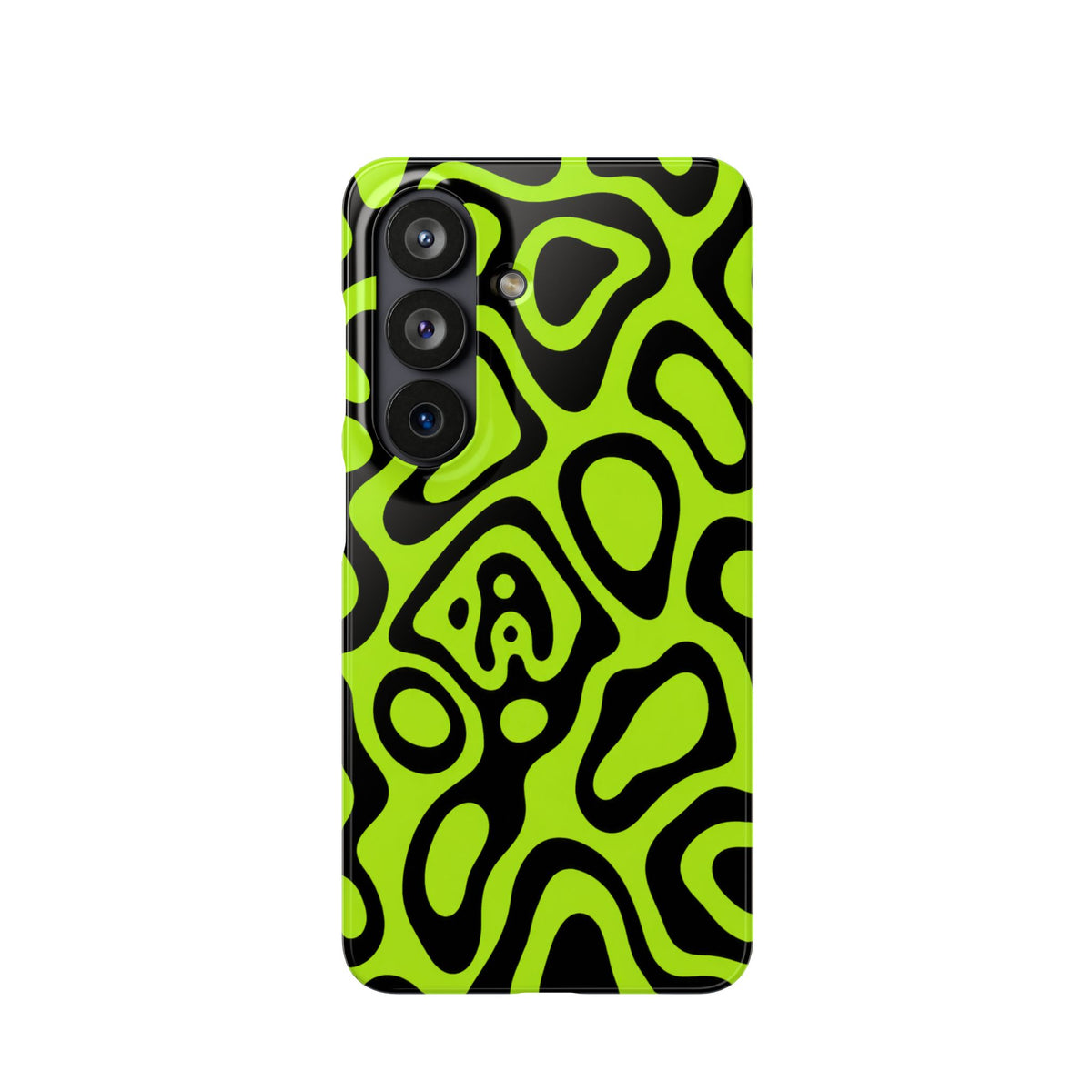 ZÖLD MINTÁS SAMSUNG IPHONE TOK