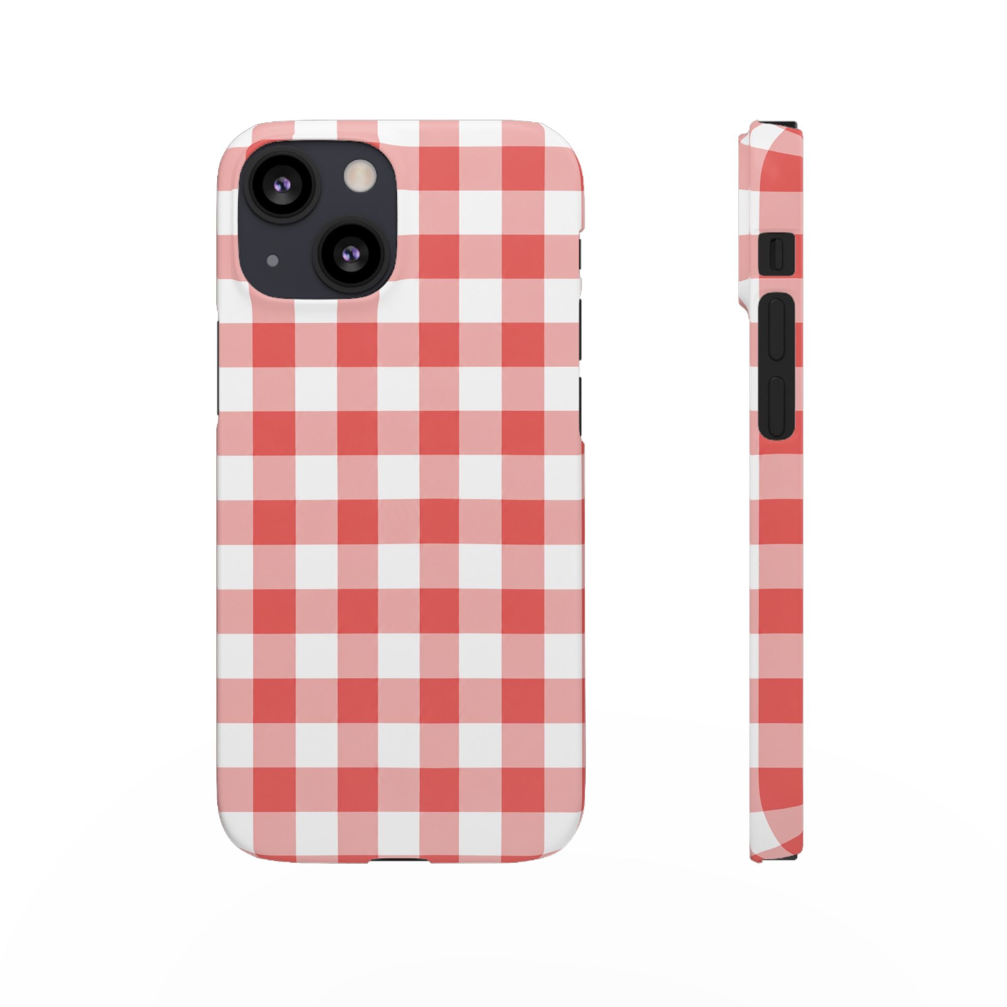 PIROS KOCKÁS SAMSUNG IPHONE TOK