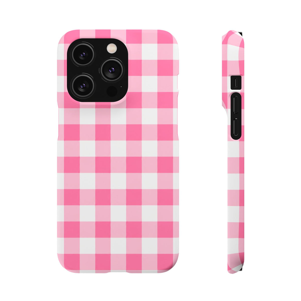 RÓZSASZIN KOCKÁS SAMSUNG IPHONE TOK