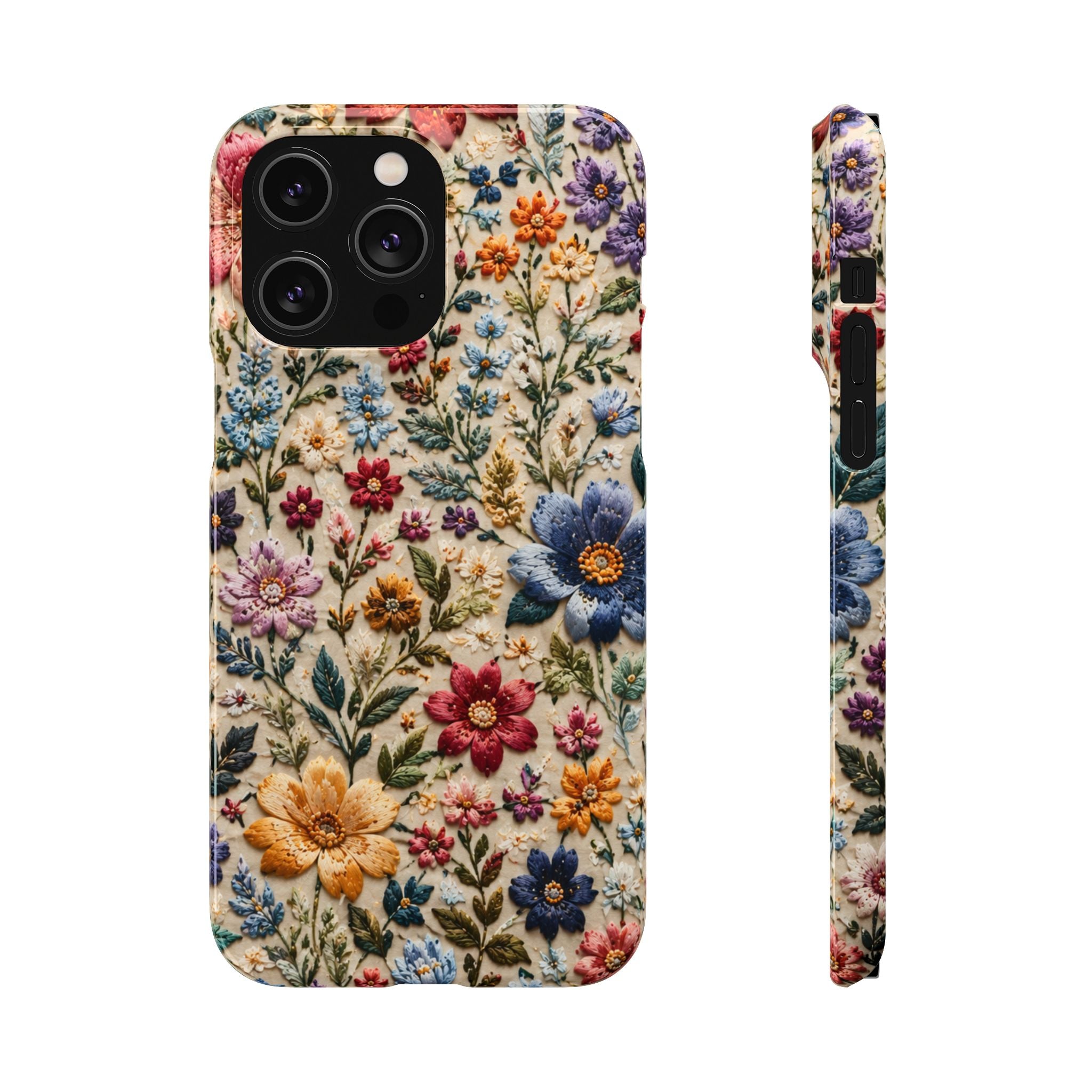 HIMZETT VIRÁGOS IPHONE TOK