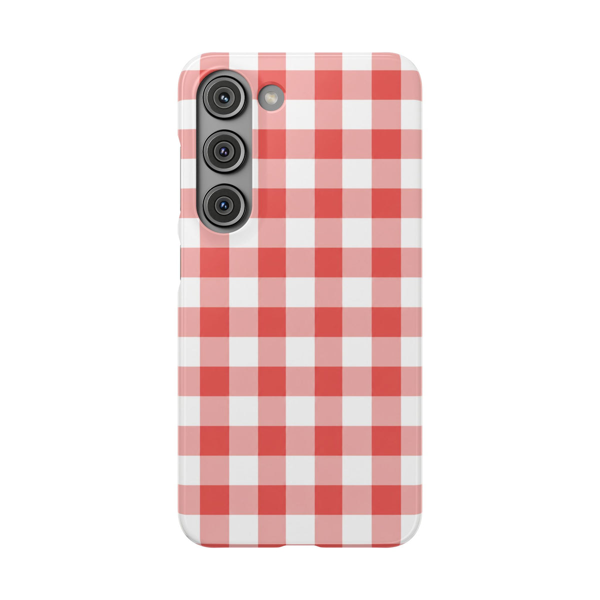 PIROS KOCKÁS SAMSUNG IPHONE TOK