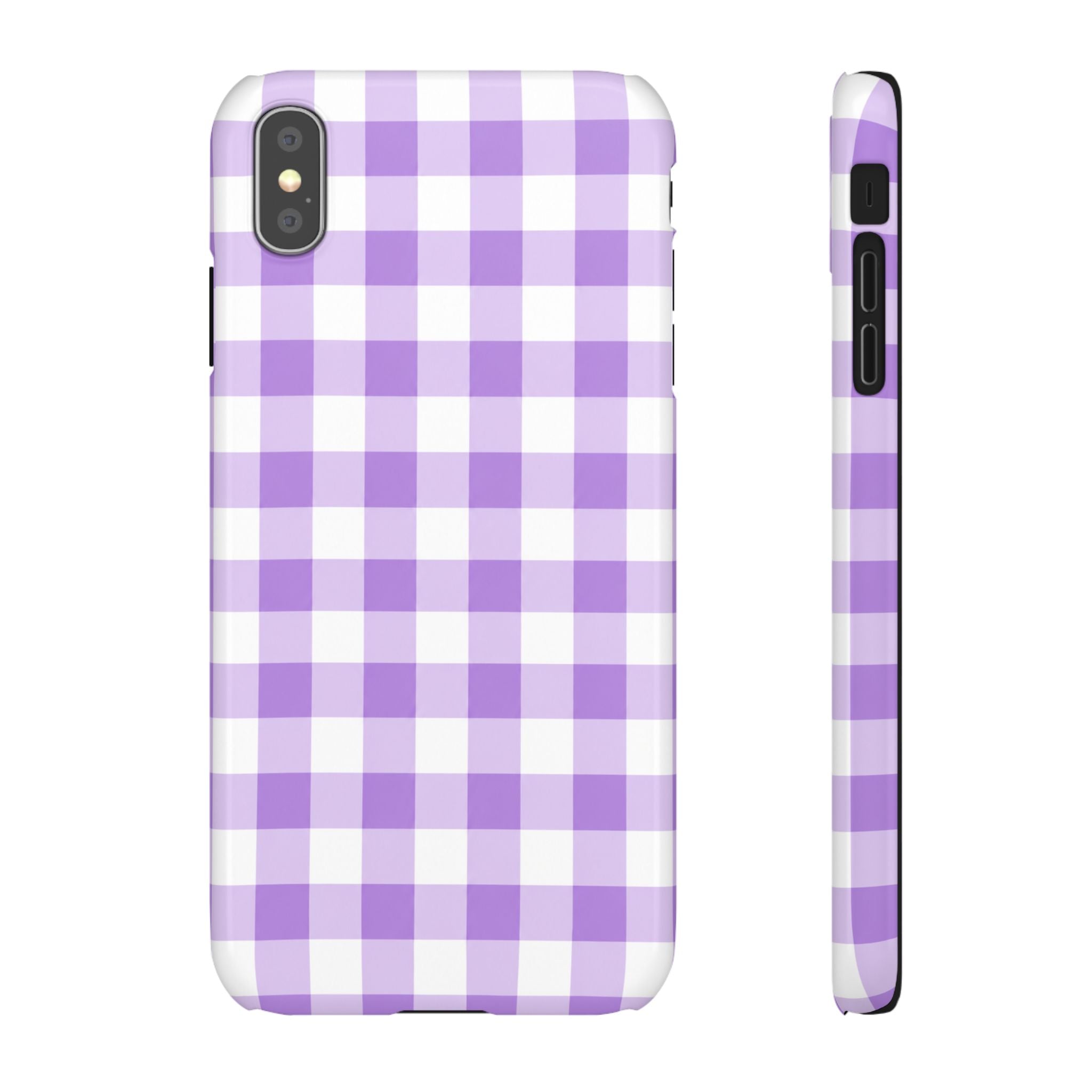 LILA KOCKÁS SAMSUNG IPHONE TOK