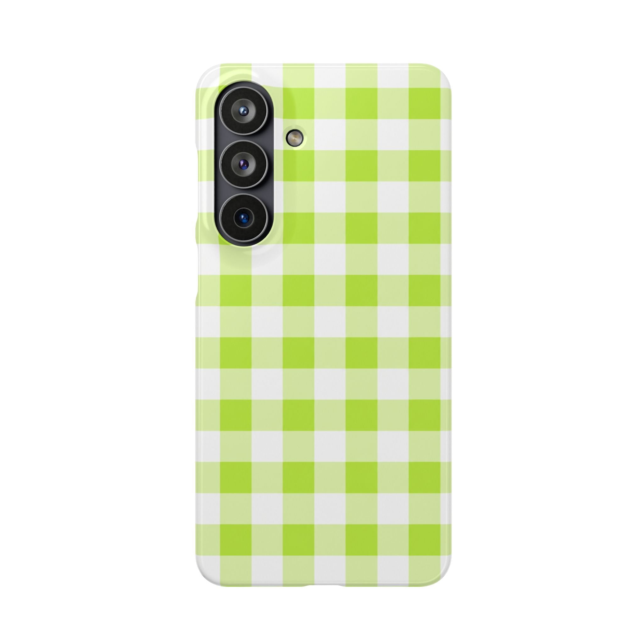 ZÖLD KOCKÁS SAMSUNG IPHONE TOK