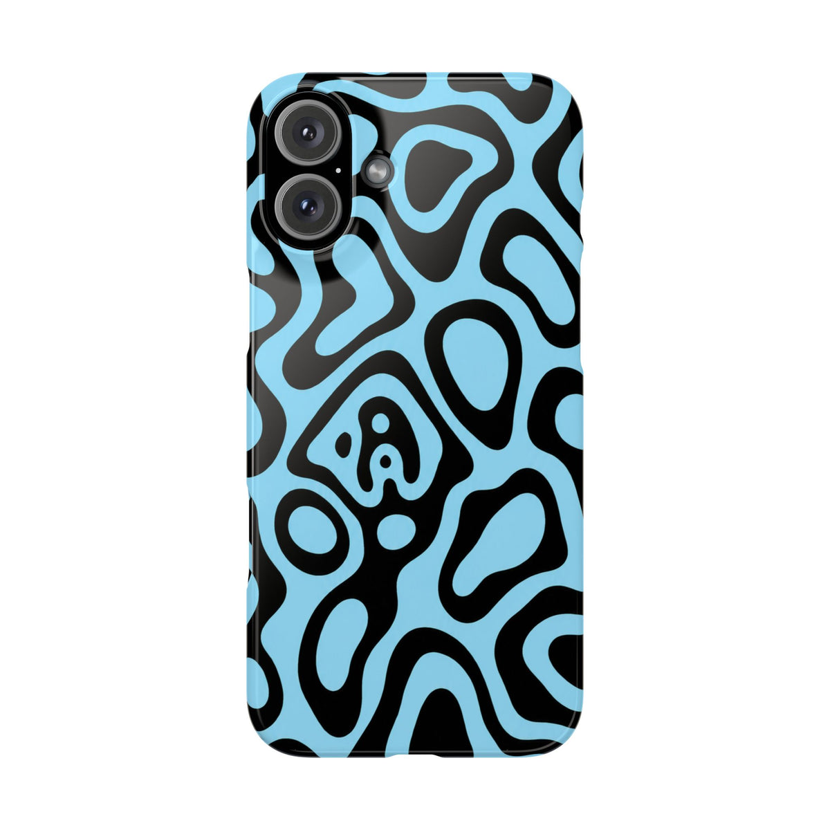KÉK MINTÁS SAMSUNG IPHONE TOK