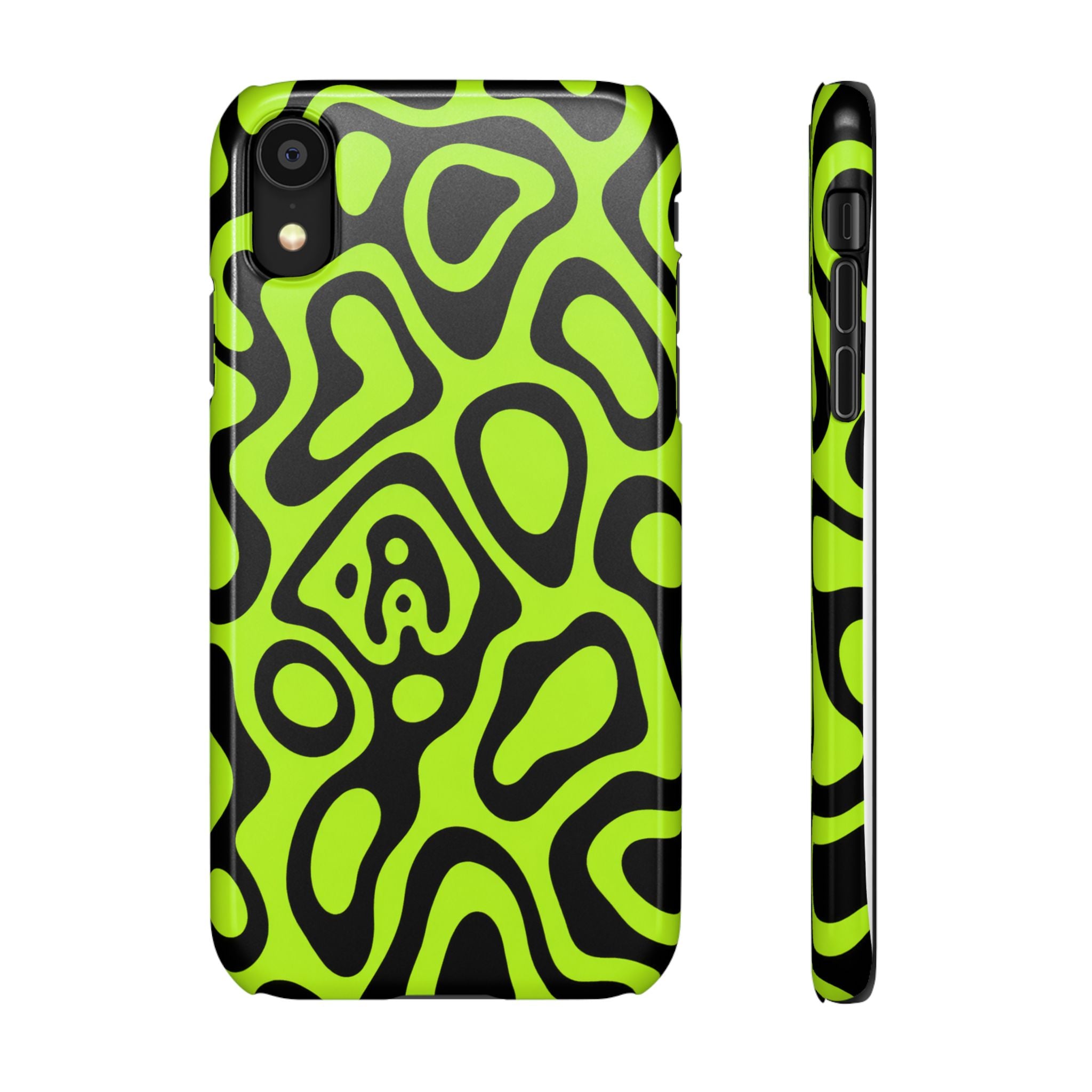 ZÖLD MINTÁS SAMSUNG IPHONE TOK