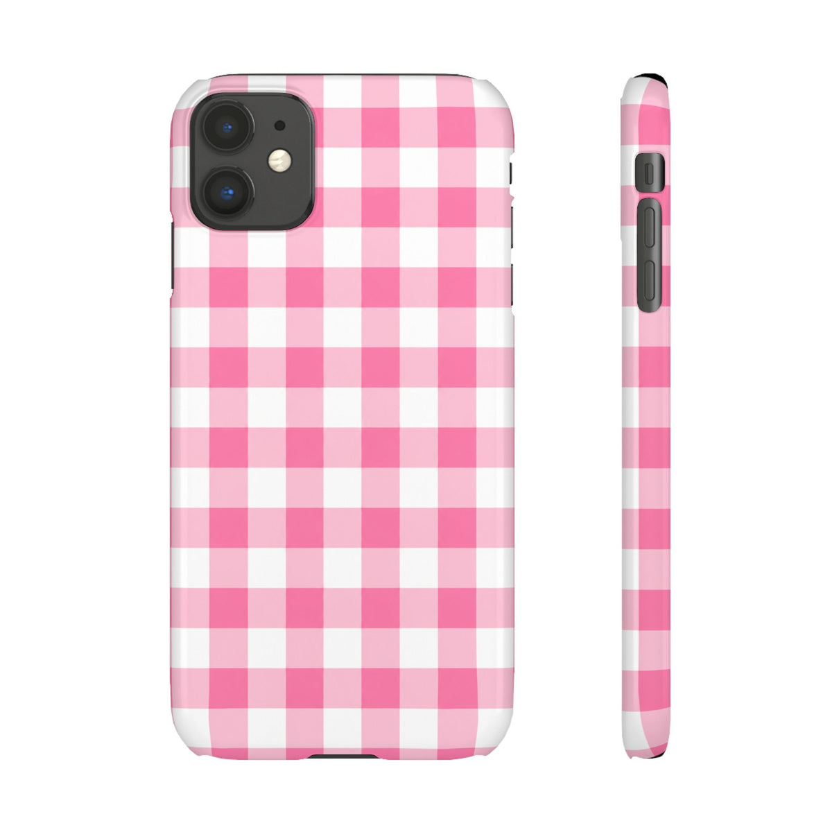 RÓZSASZIN KOCKÁS SAMSUNG IPHONE TOK