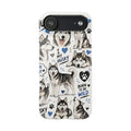 HUSKY MINTÁS IPHONE TOK