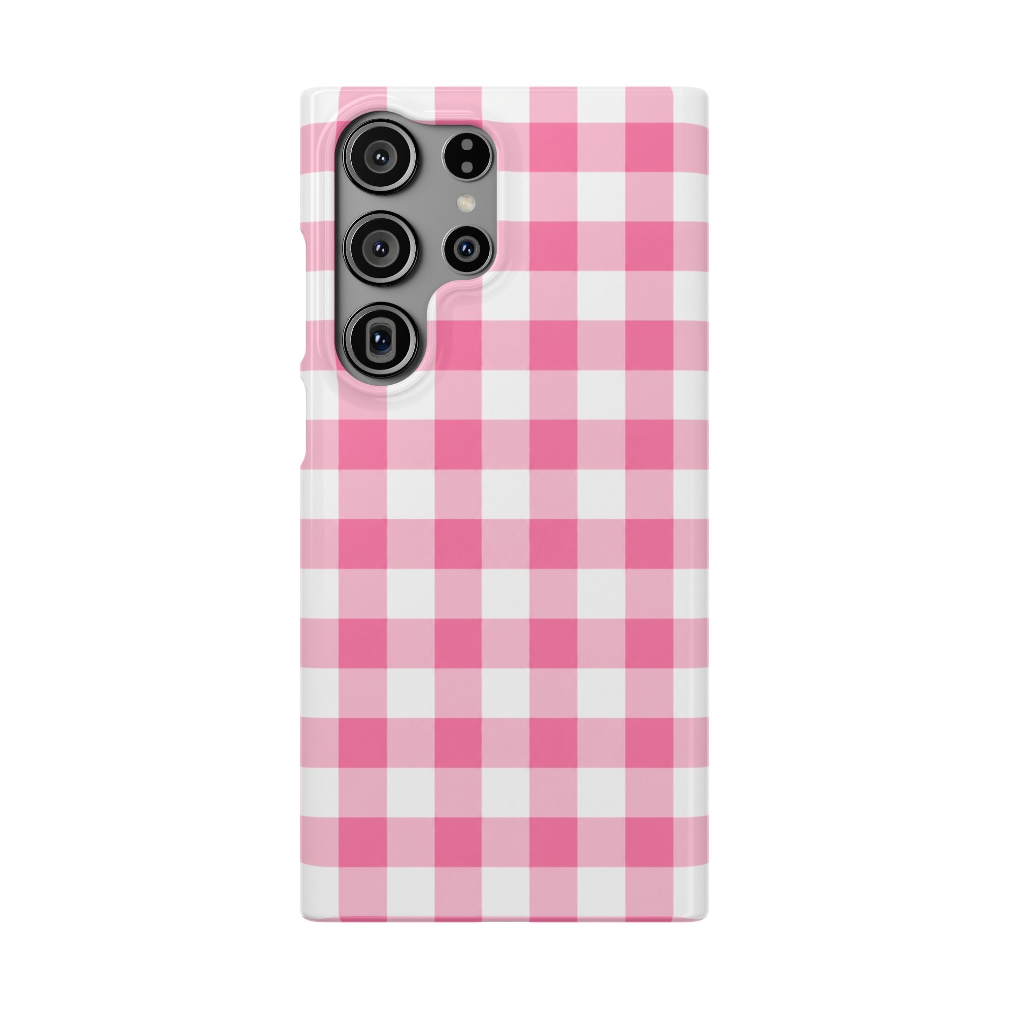 RÓZSASZIN KOCKÁS SAMSUNG IPHONE TOK