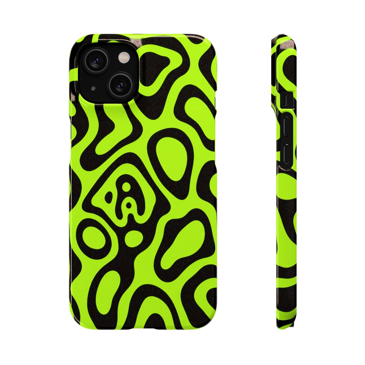 ZÖLD MINTÁS SAMSUNG IPHONE TOK