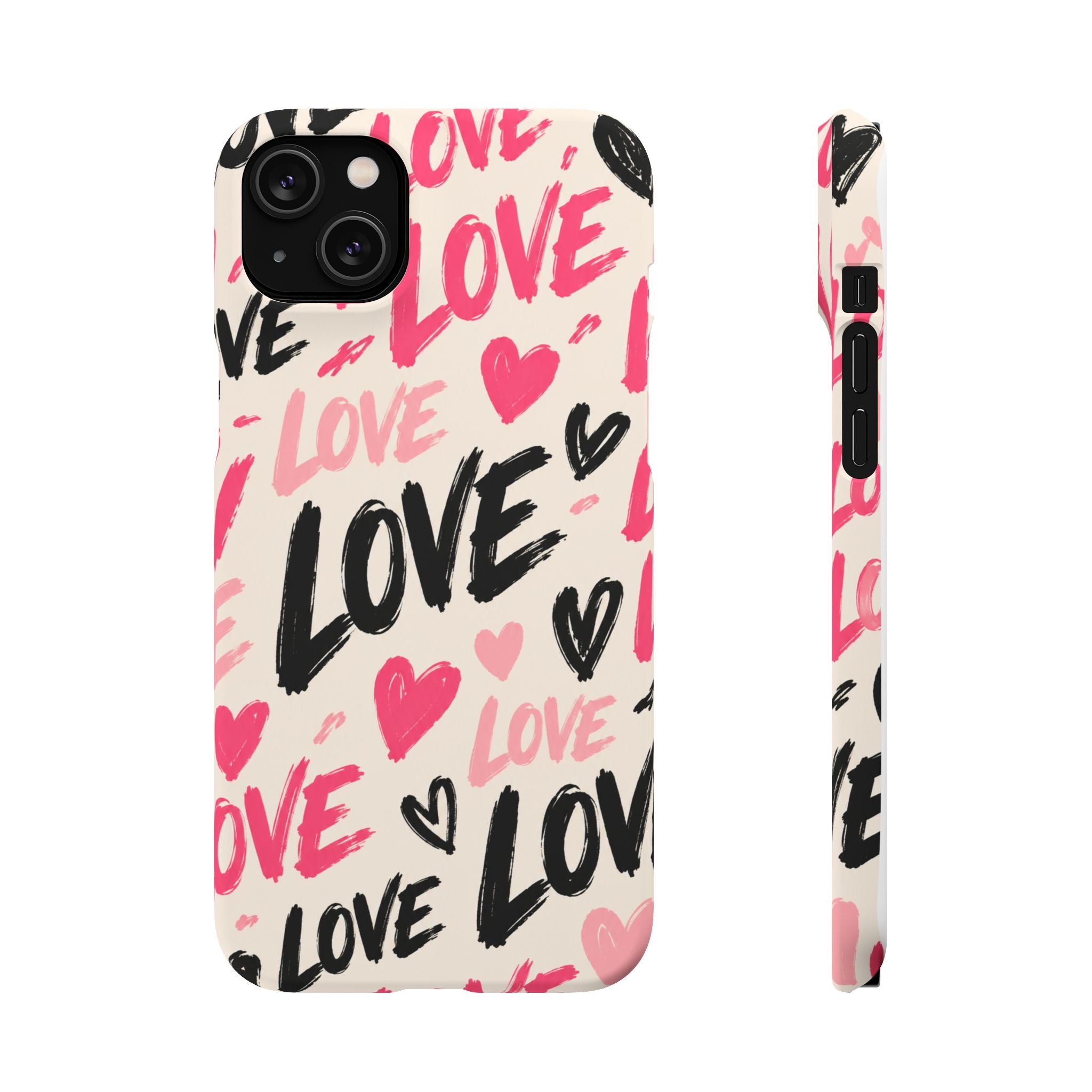 LOVE MINTÁS IPHONE TOK