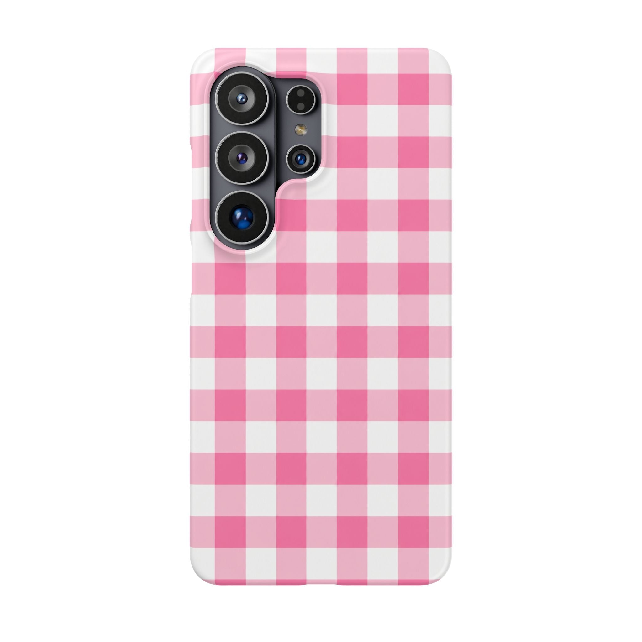 RÓZSASZIN KOCKÁS SAMSUNG IPHONE TOK