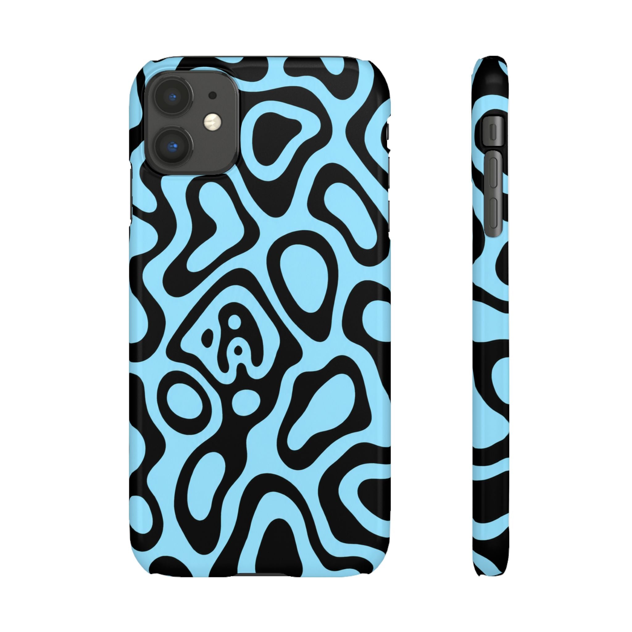 KÉK MINTÁS SAMSUNG IPHONE TOK