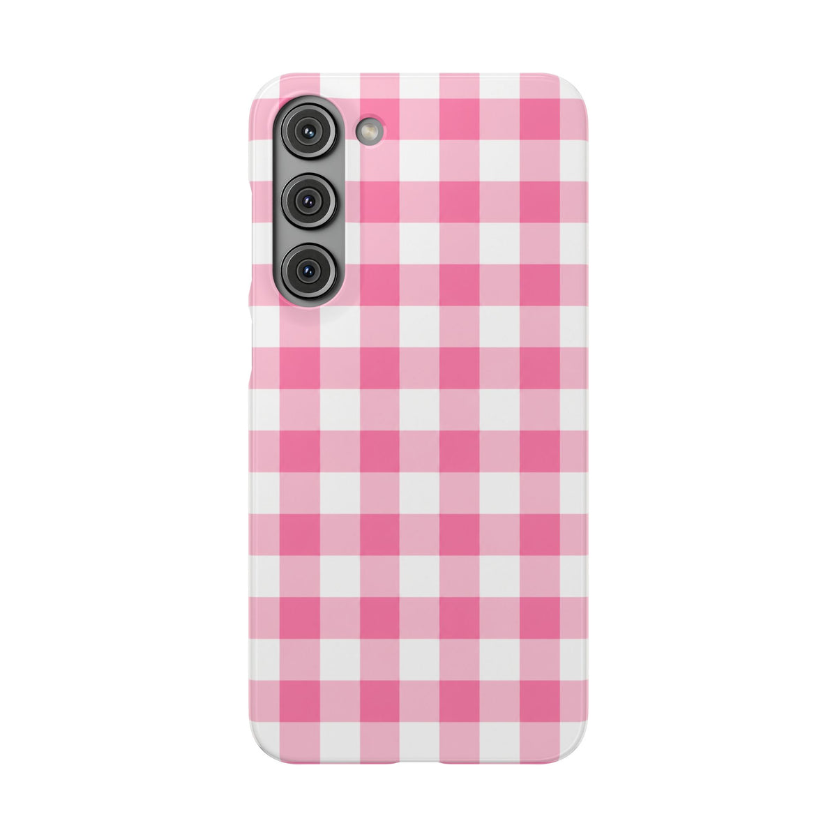RÓZSASZIN KOCKÁS SAMSUNG IPHONE TOK