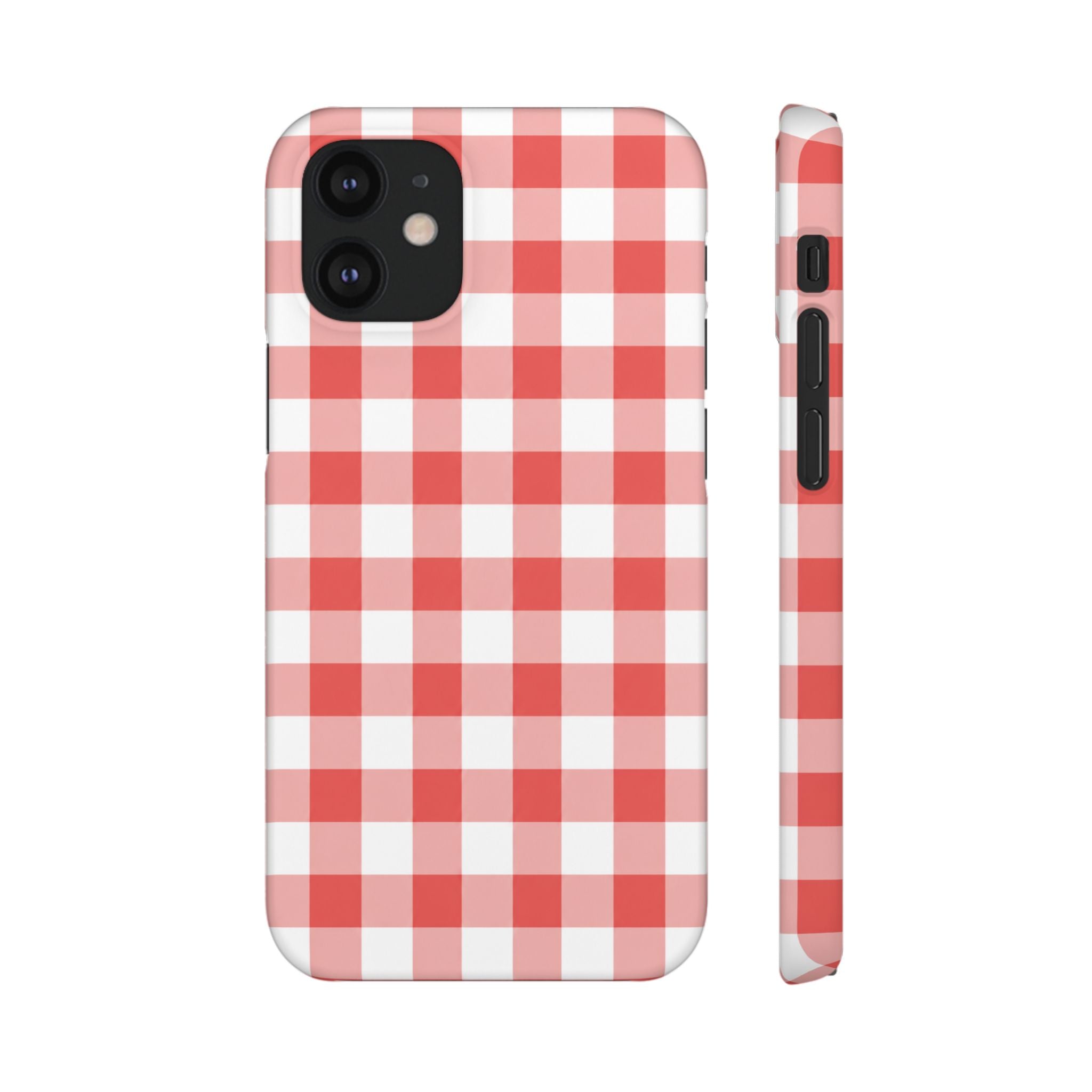 PIROS KOCKÁS SAMSUNG IPHONE TOK