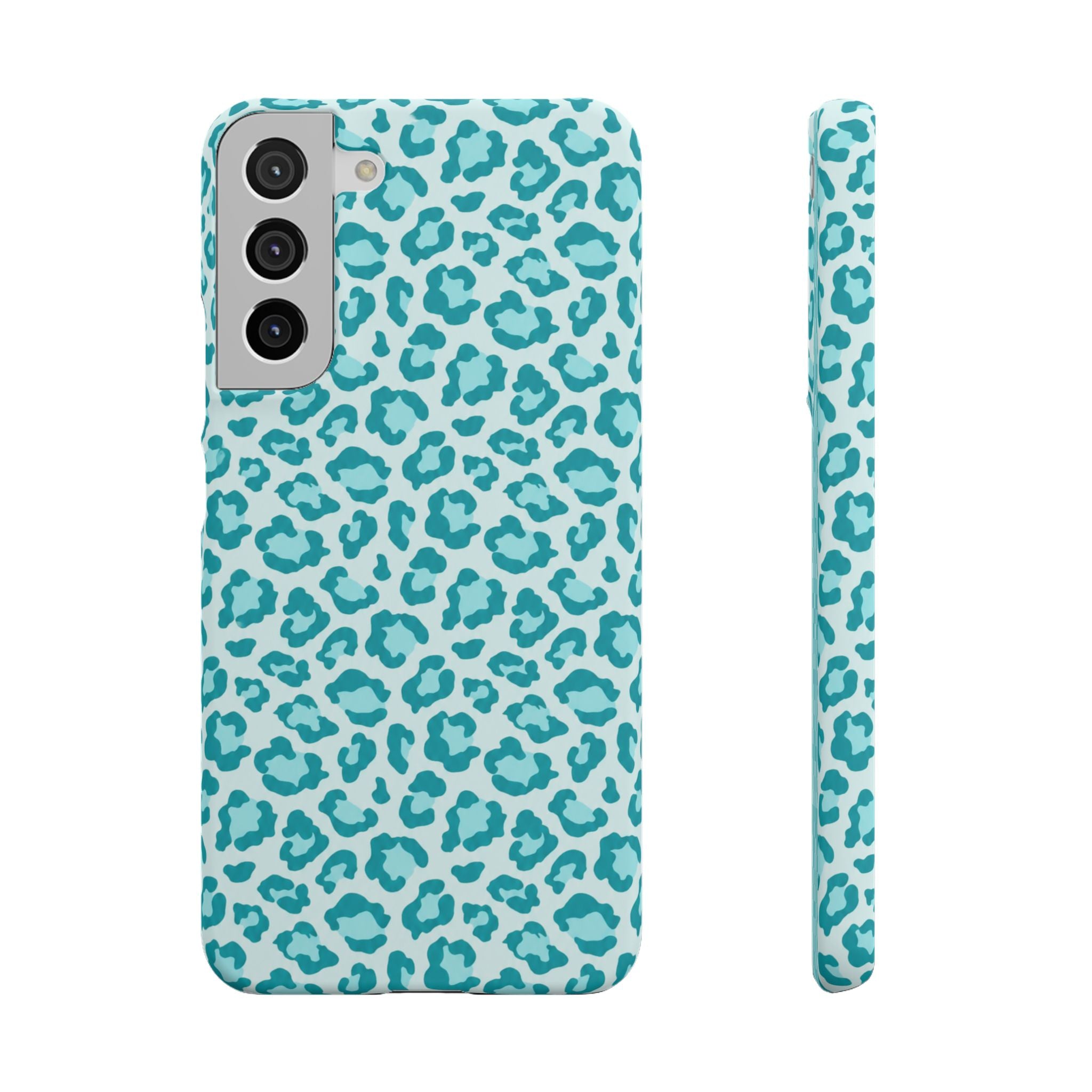 KÉK LEOPÁRDOS SAMSUNG IPHONE TOK