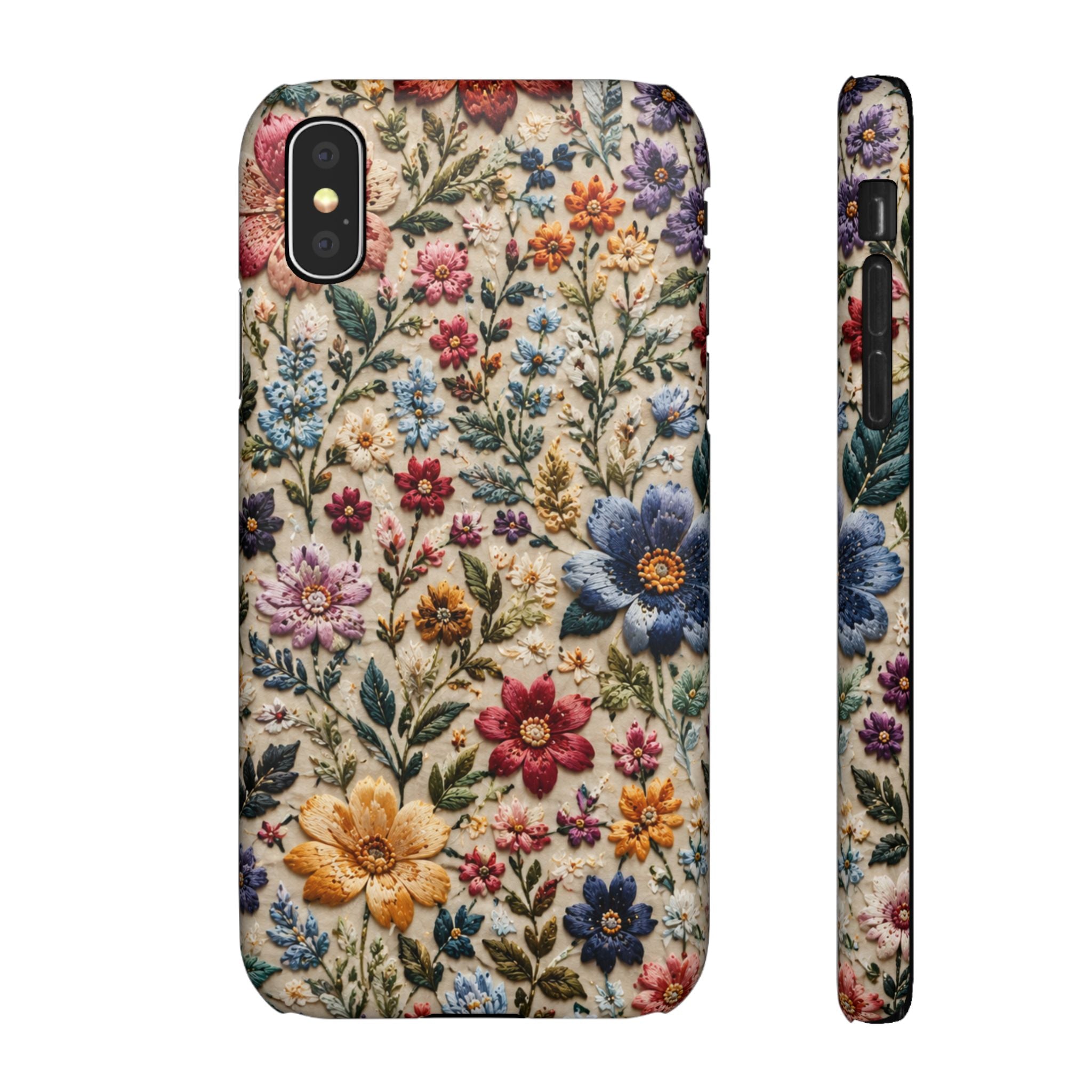 HIMZETT VIRÁGOS IPHONE TOK