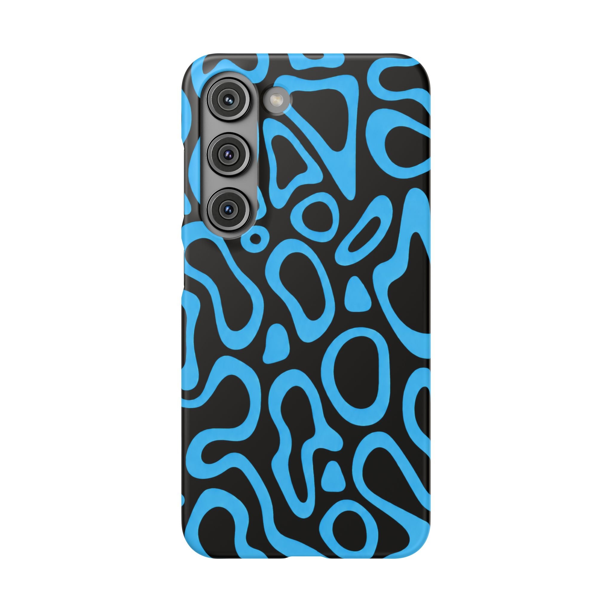 KÉK MINTÁS SAMSUNG IPHONE TOK