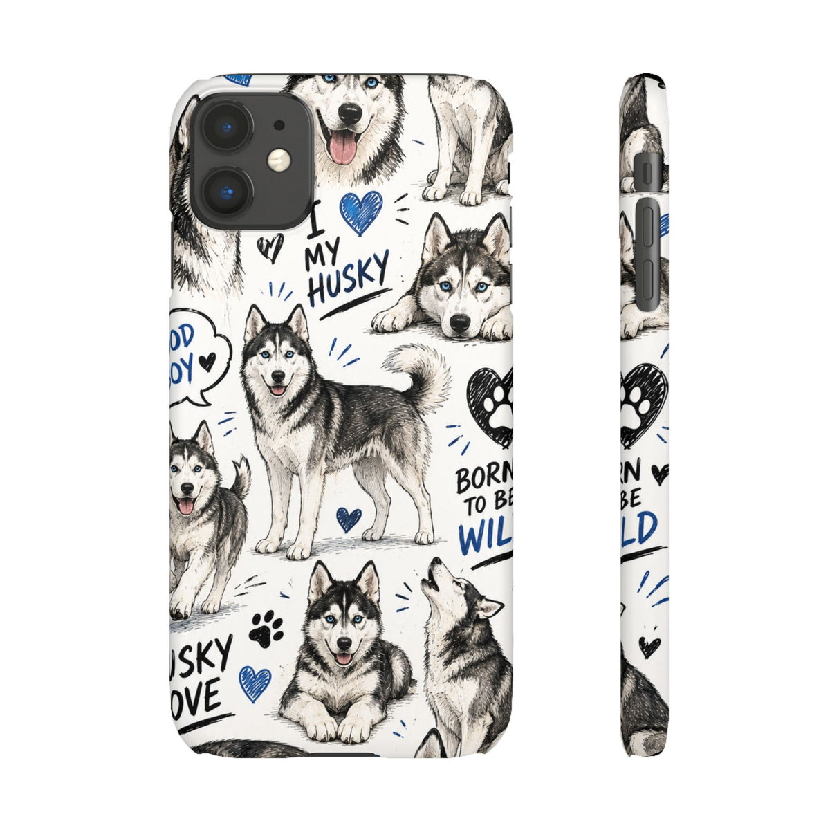HUSKY MINTÁS IPHONE TOK.