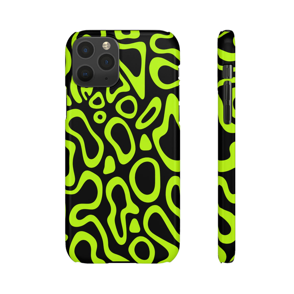 ZÖLD MINTÁS SAMSUNG IPHONE TOK