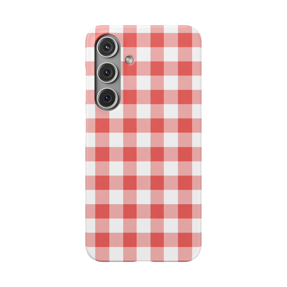 PIROS KOCKÁS SAMSUNG IPHONE TOK