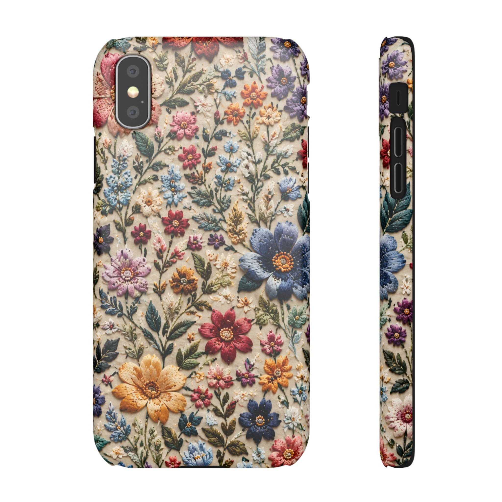 HIMZETT VIRÁGOS IPHONE TOK