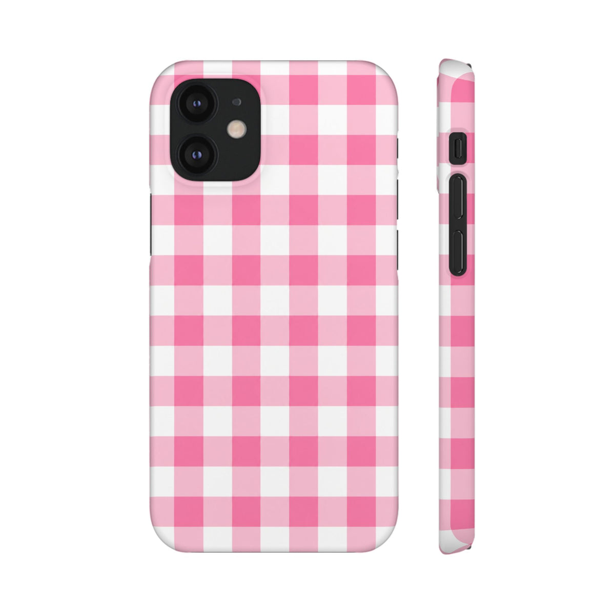 RÓZSASZIN KOCKÁS SAMSUNG IPHONE TOK
