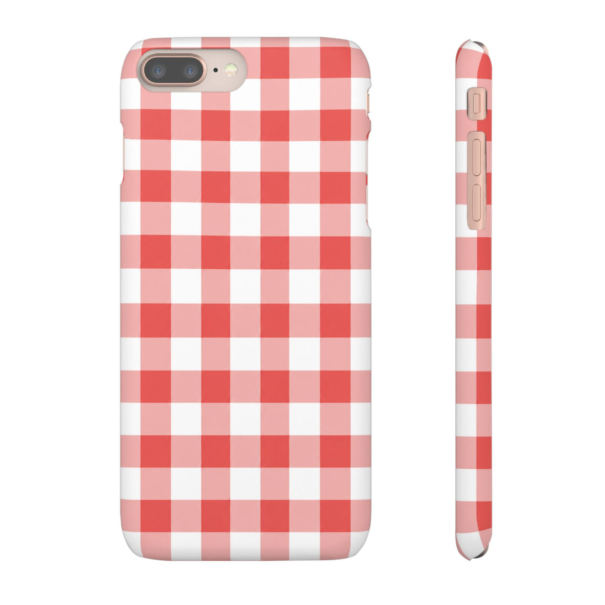 PIROS KOCKÁS SAMSUNG IPHONE TOK