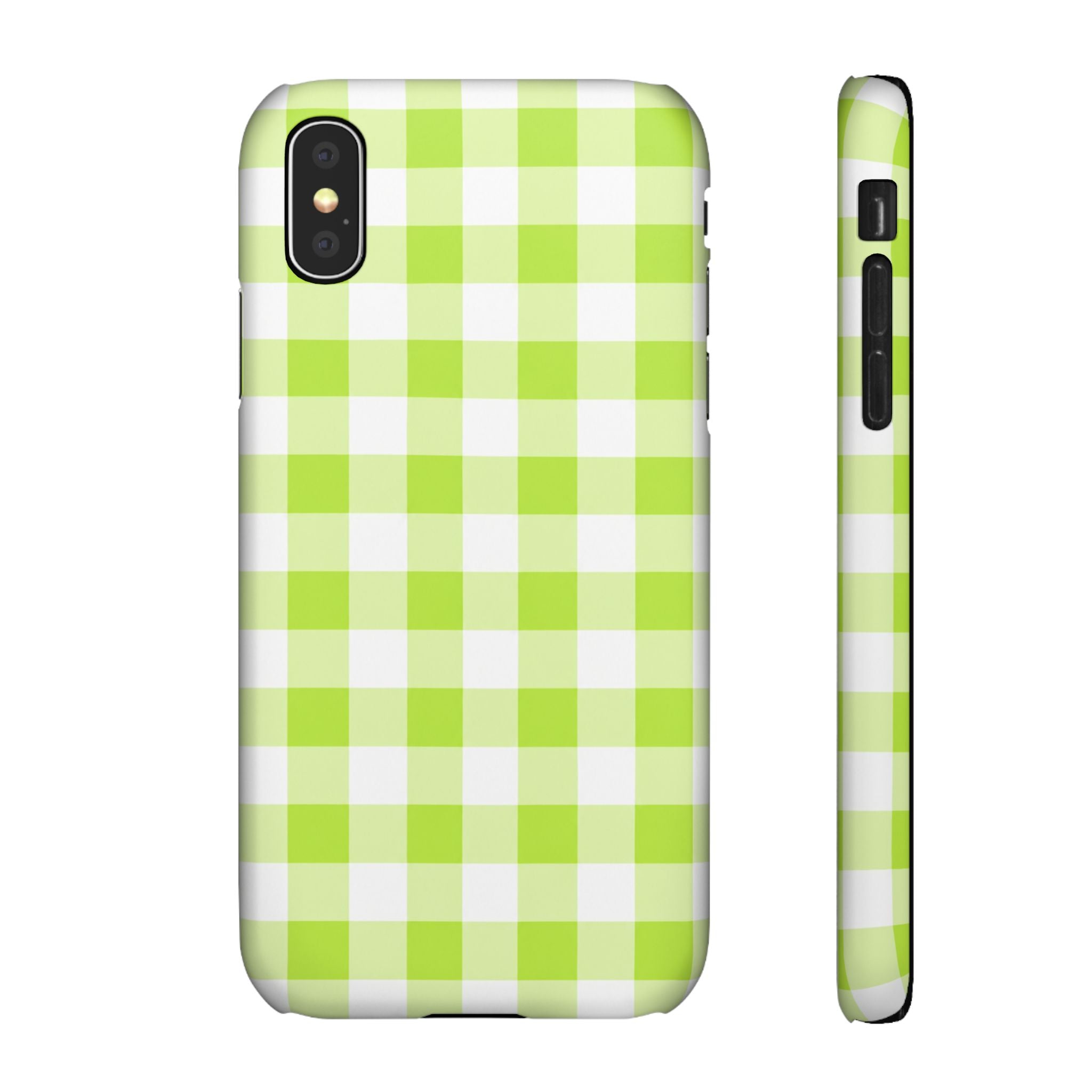 ZÖLD KOCKÁS SAMSUNG IPHONE TOK