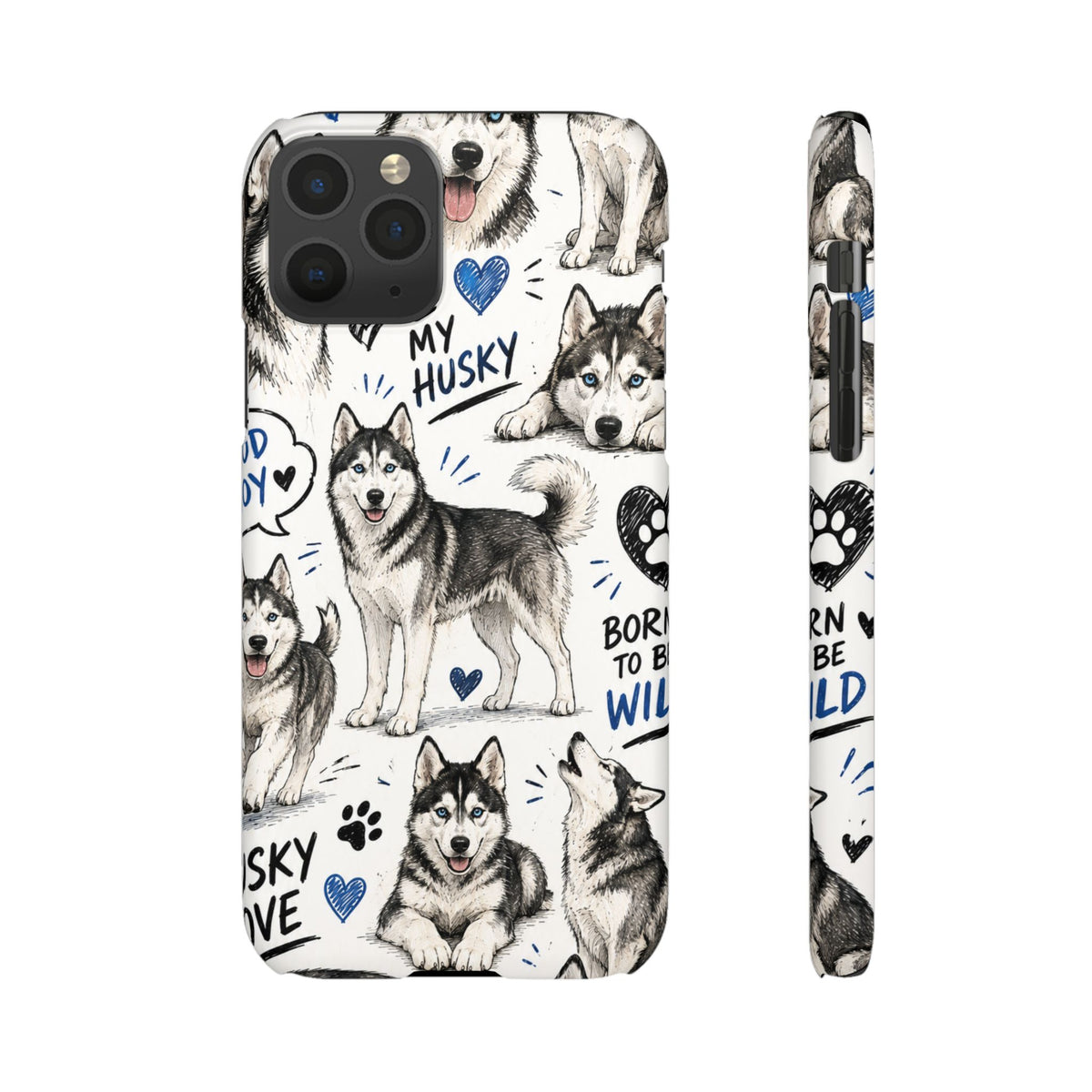 HUSKY MINTÁS IPHONE TOK.
