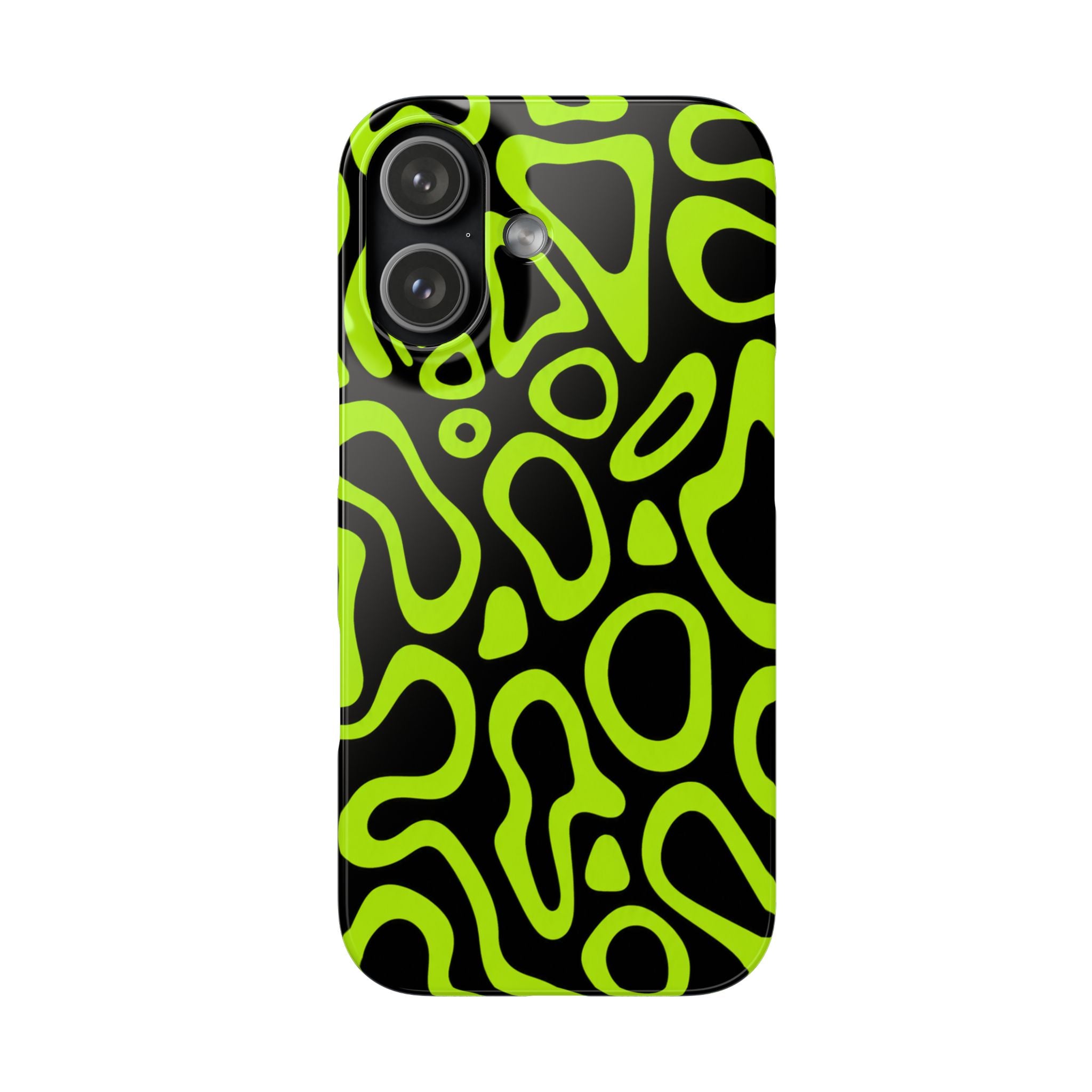ZÖLD MINTÁS SAMSUNG IPHONE TOK