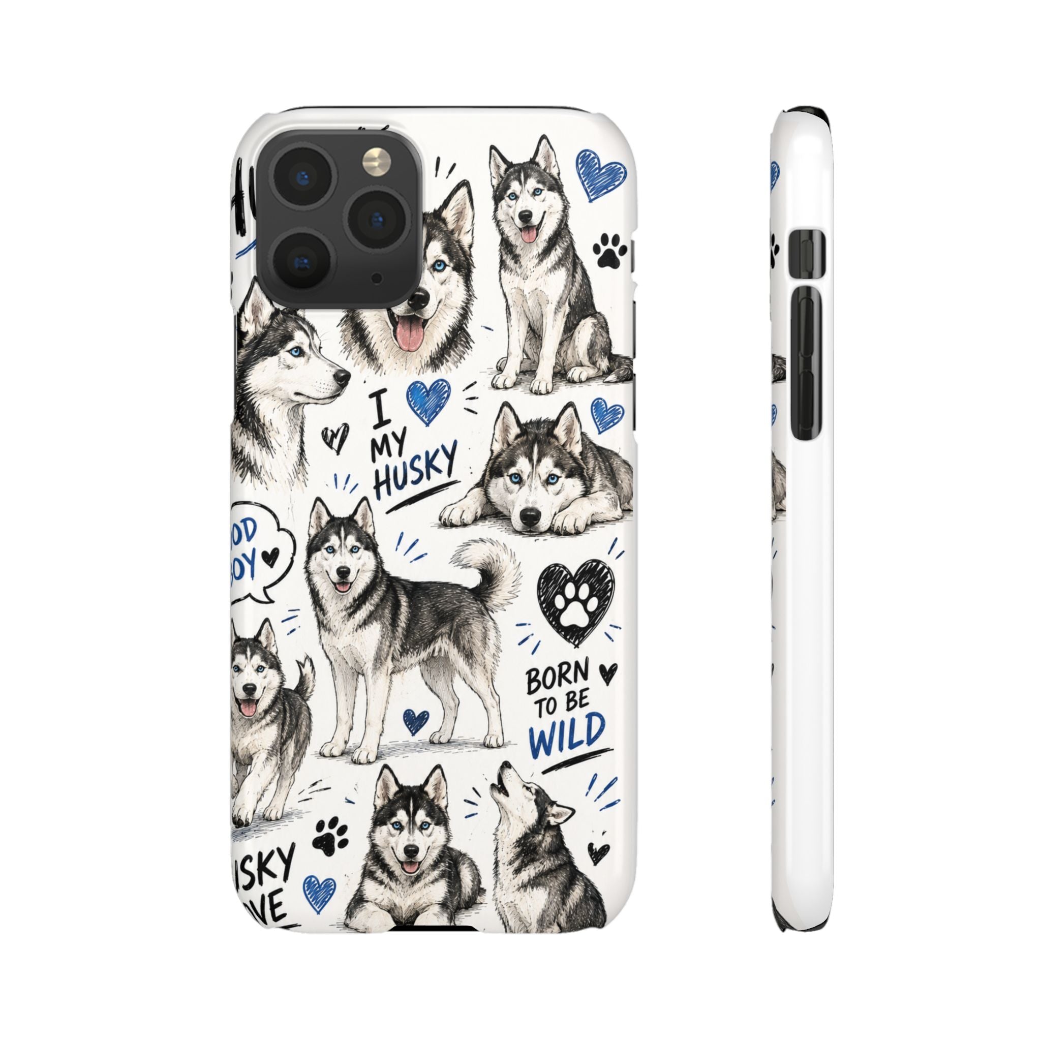 HUSKY MINTÁS IPHONE TOK.