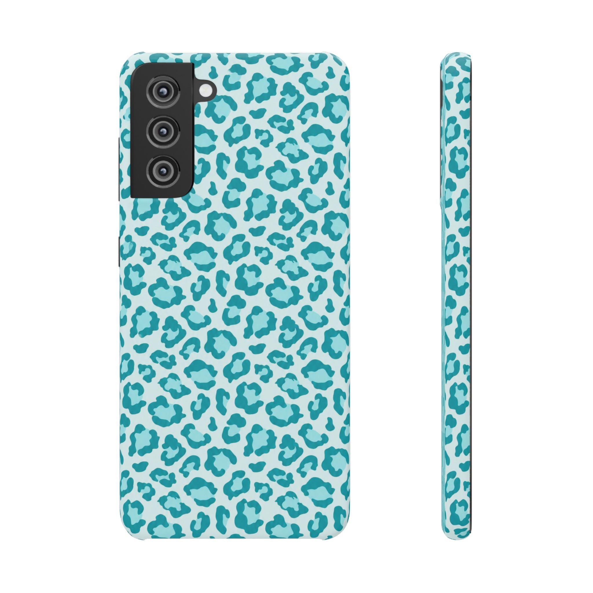KÉK LEOPÁRDOS SAMSUNG IPHONE TOK