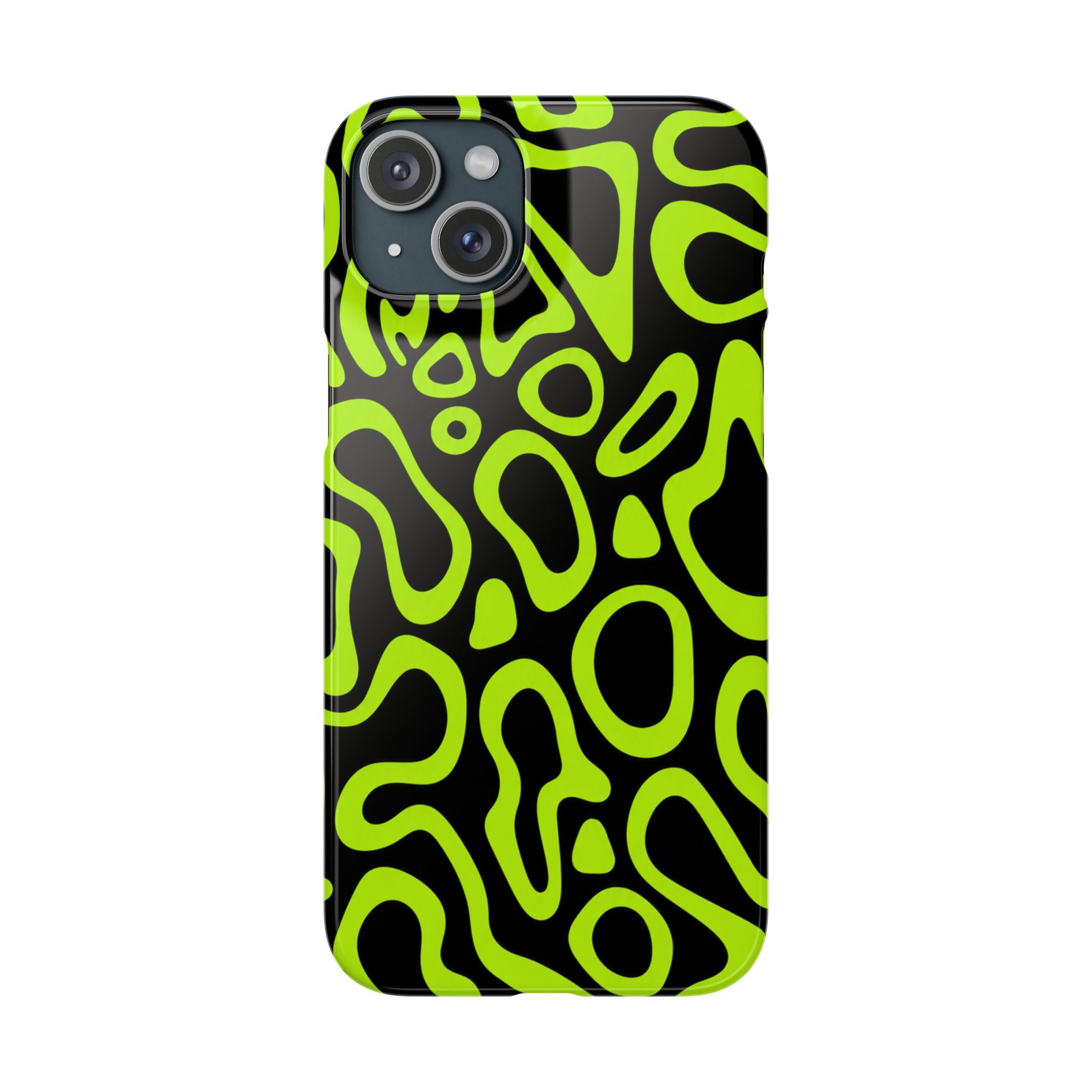 ZÖLD MINTÁS SAMSUNG IPHONE TOK
