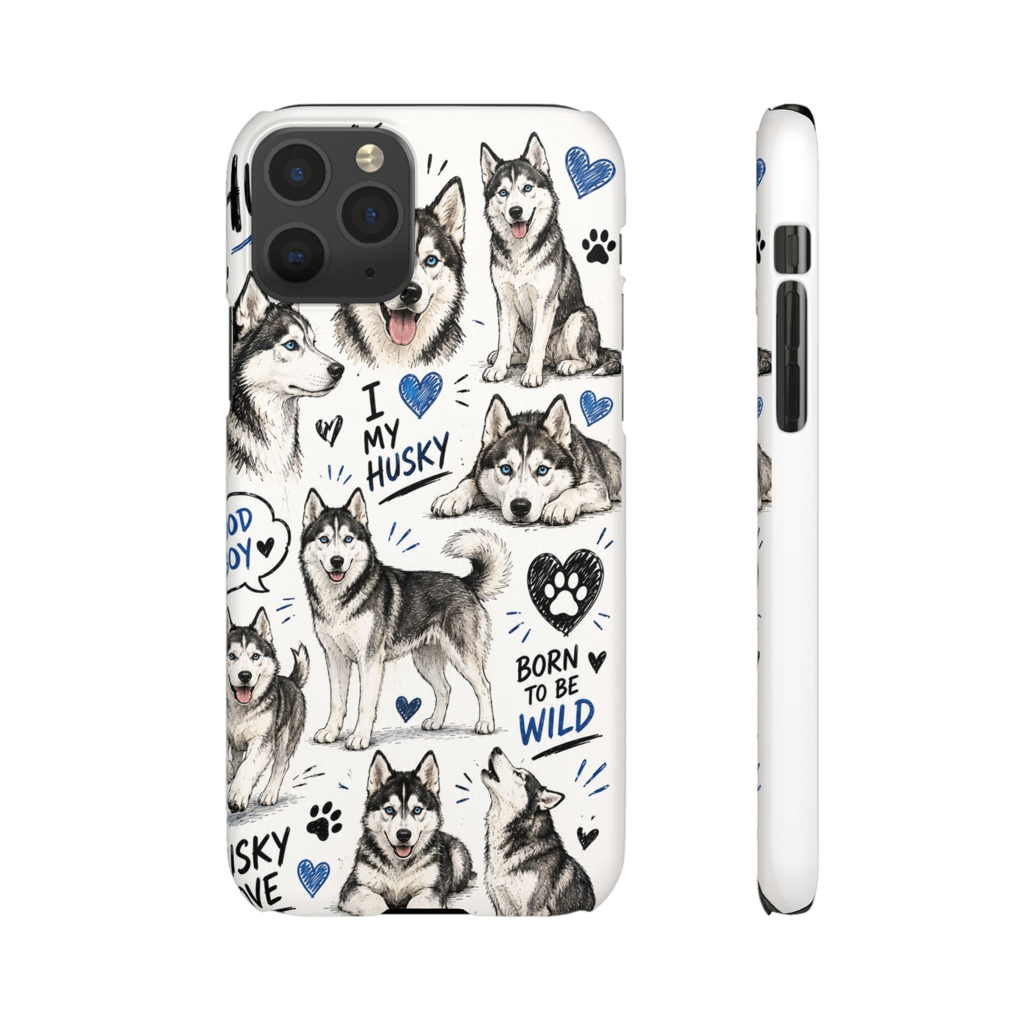HUSKY MINTÁS IPHONE TOK.