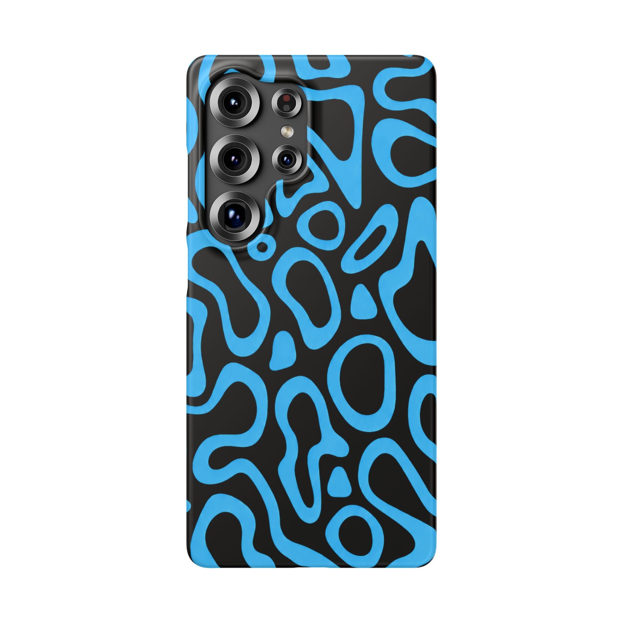 KÉK MINTÁS SAMSUNG IPHONE TOK