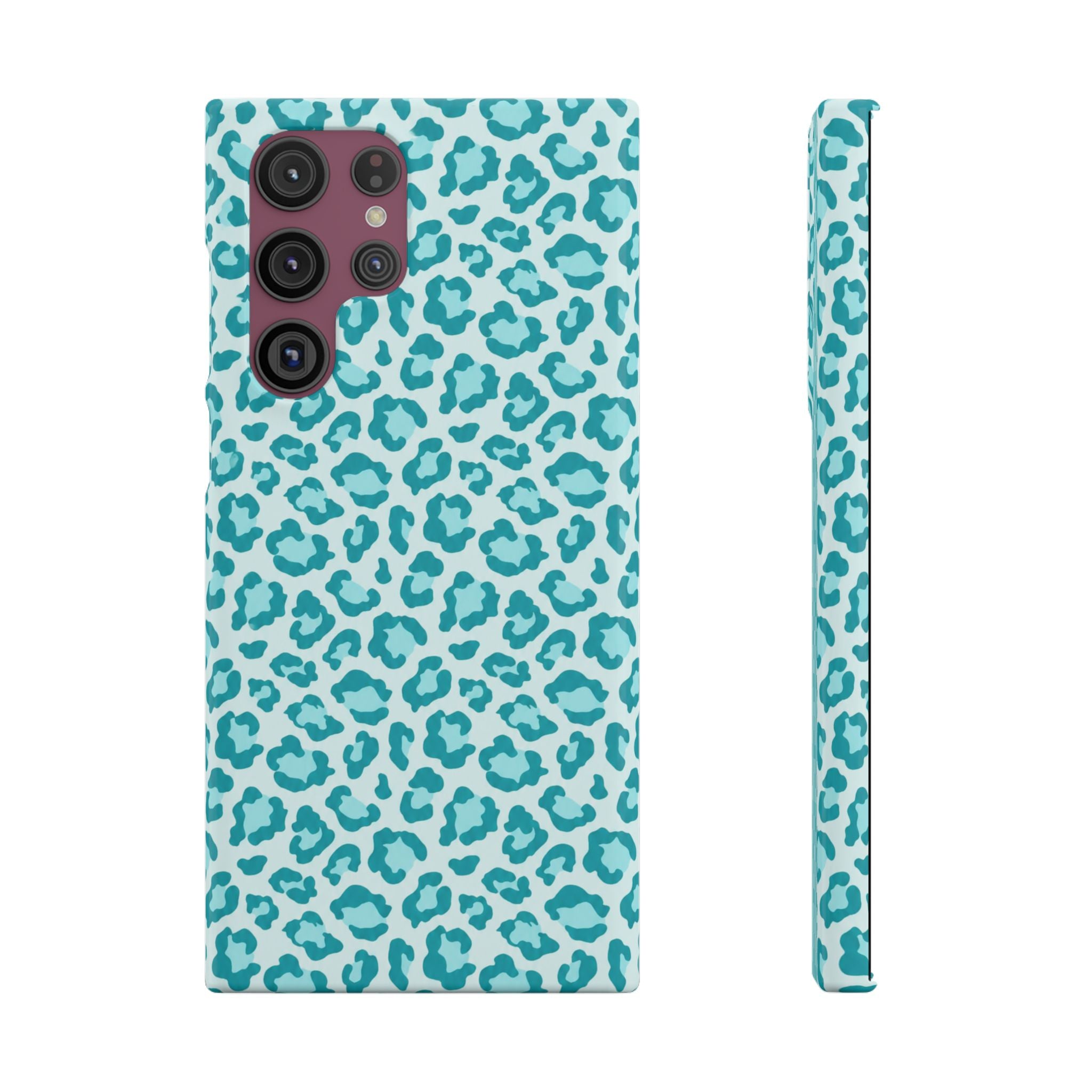KÉK LEOPÁRDOS SAMSUNG IPHONE TOK