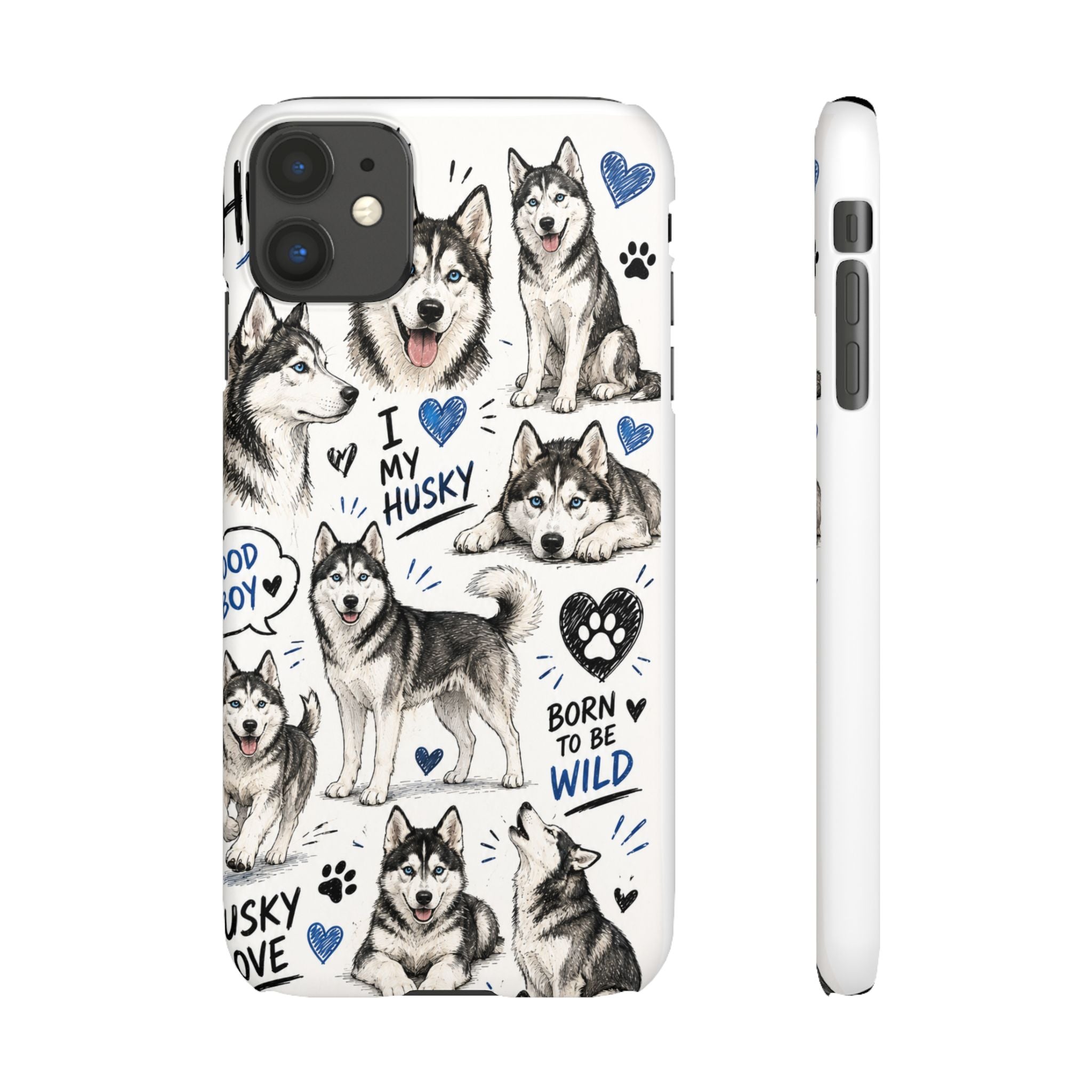 HUSKY MINTÁS IPHONE TOK.