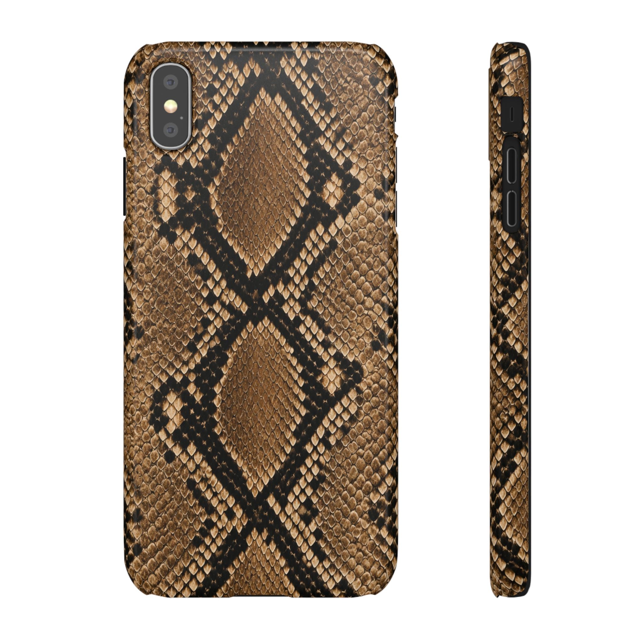 KÍGYÓBŐR MINTÁS IPHONE TOK.
