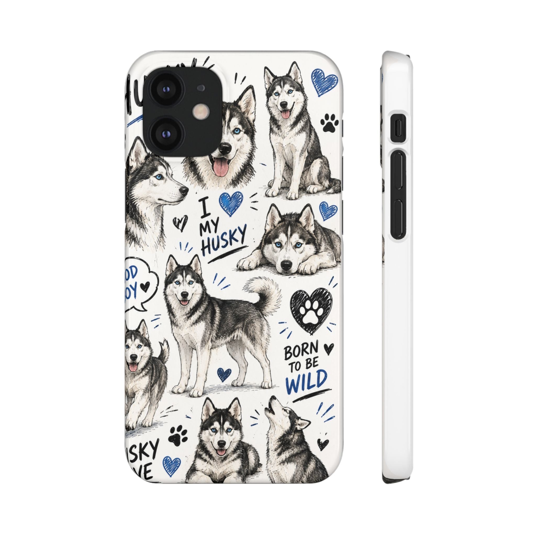 HUSKY MINTÁS IPHONE TOK.