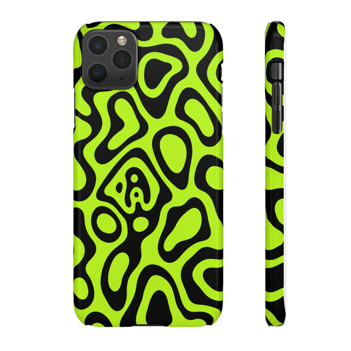 ZÖLD MINTÁS SAMSUNG IPHONE TOK