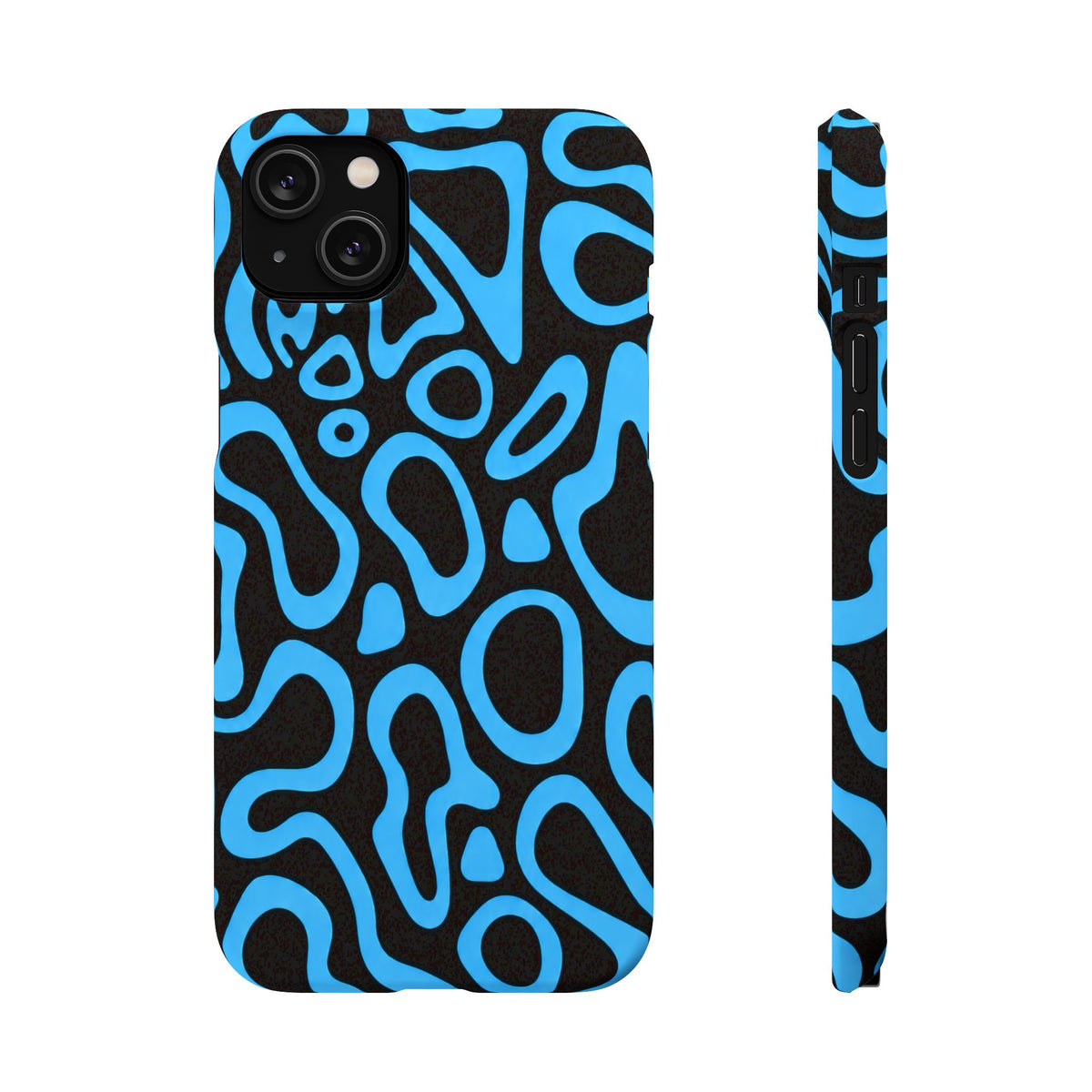 KÉK MINTÁS SAMSUNG IPHONE TOK