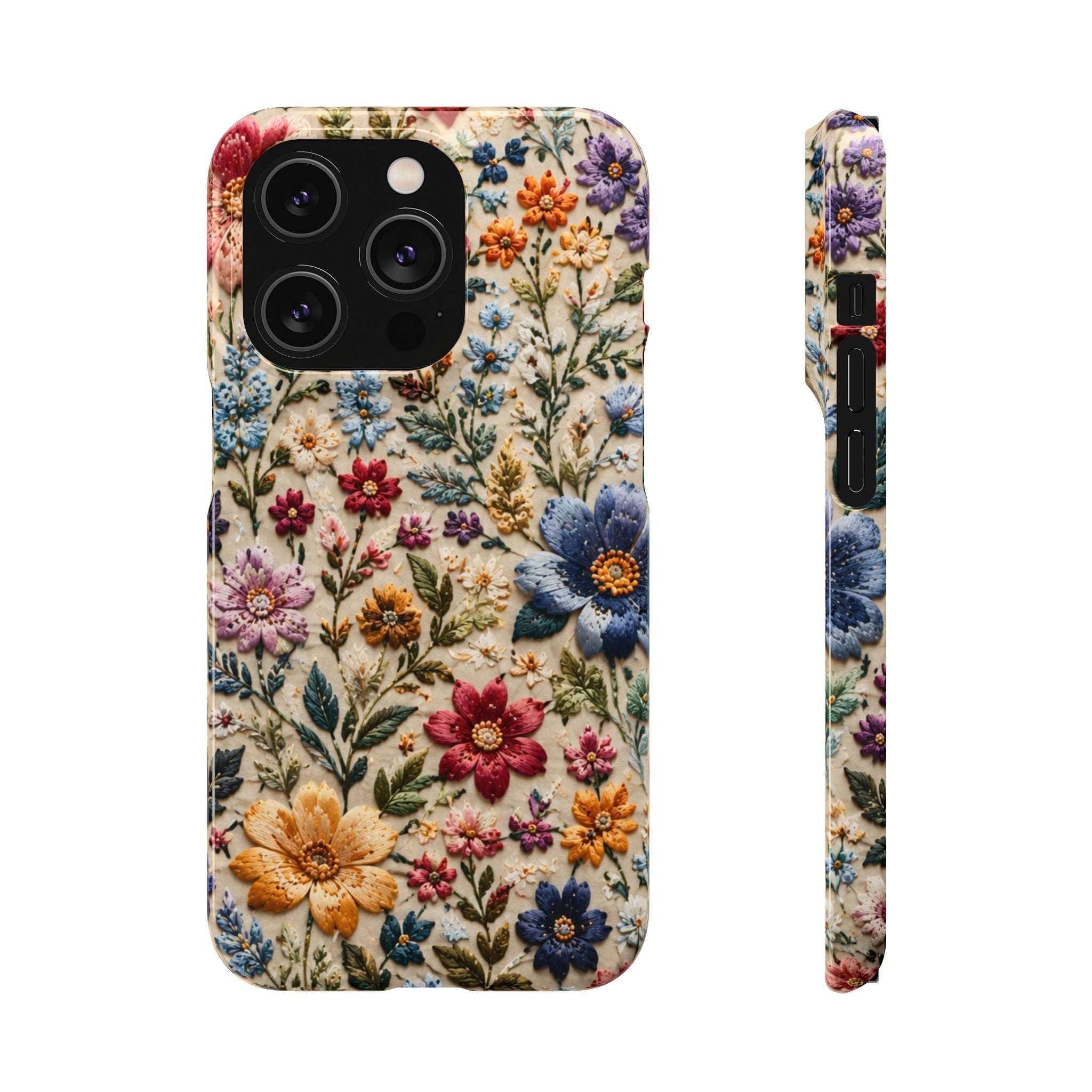 HIMZETT VIRÁGOS IPHONE TOK