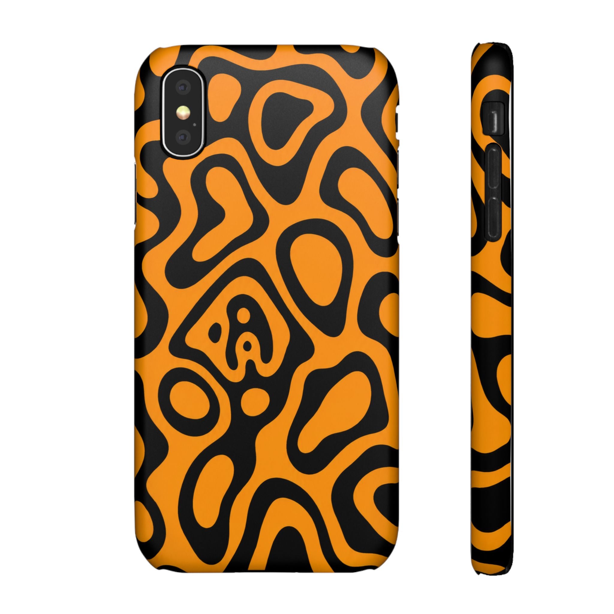 NARANCSSÁRGA MINTÁS SAMSUNG IPHONE TOK