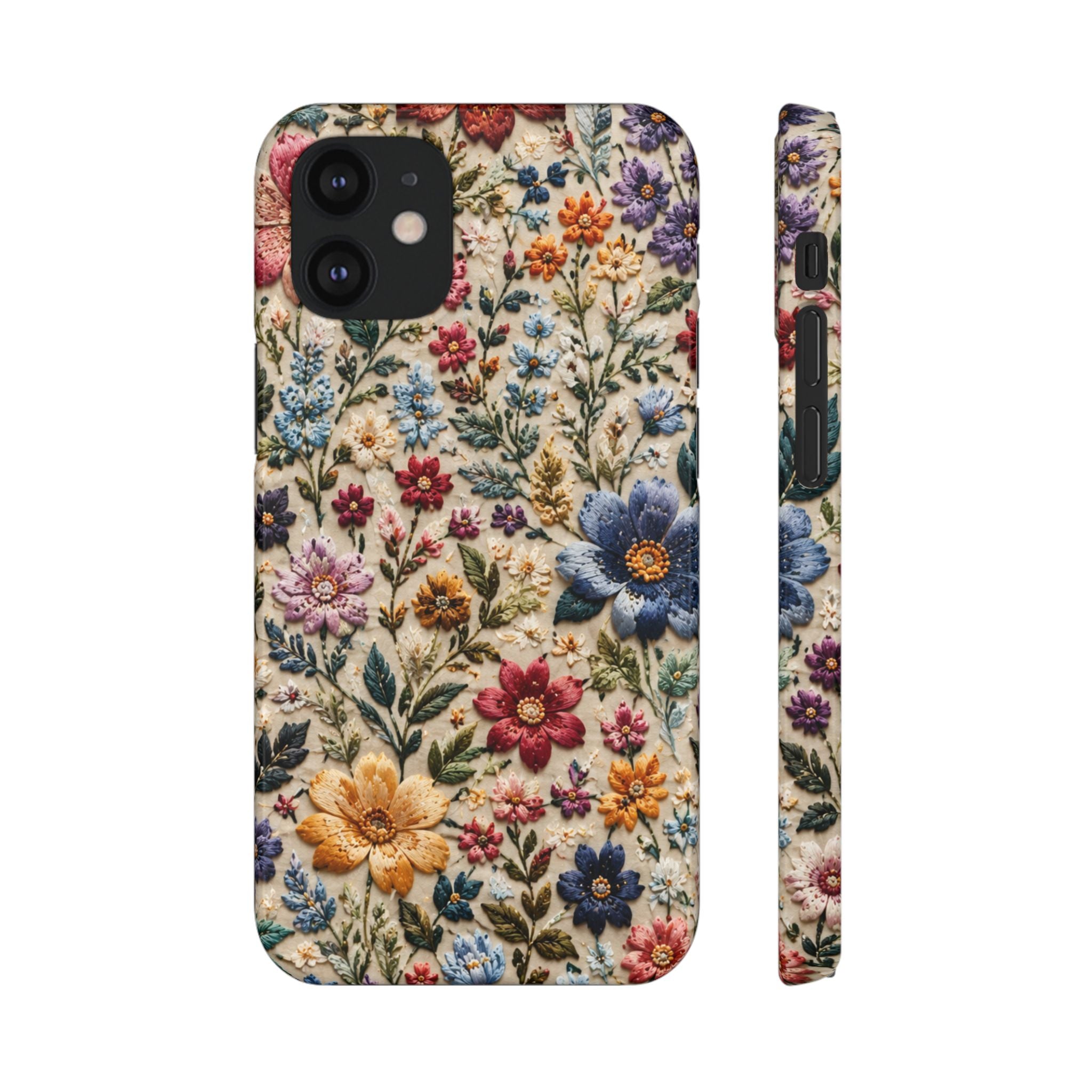 HIMZETT VIRÁGOS IPHONE TOK