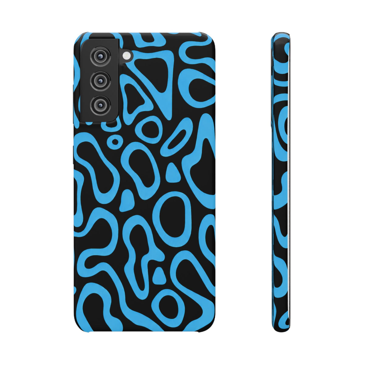 KÉK MINTÁS SAMSUNG IPHONE TOK