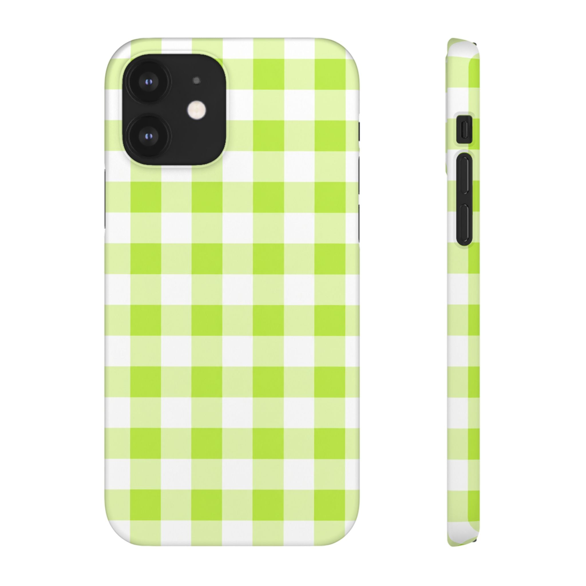 ZÖLD KOCKÁS SAMSUNG IPHONE TOK