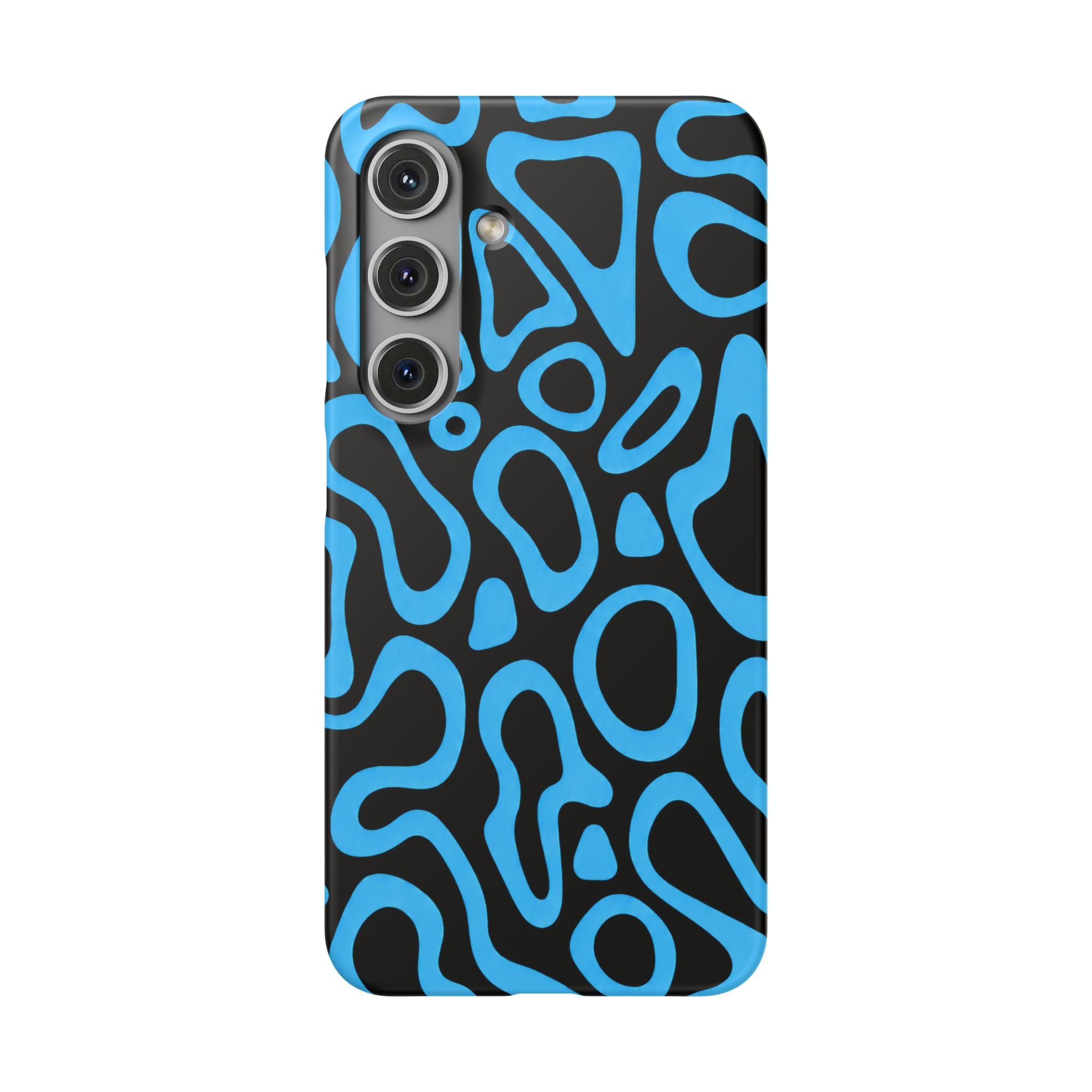 KÉK MINTÁS SAMSUNG IPHONE TOK