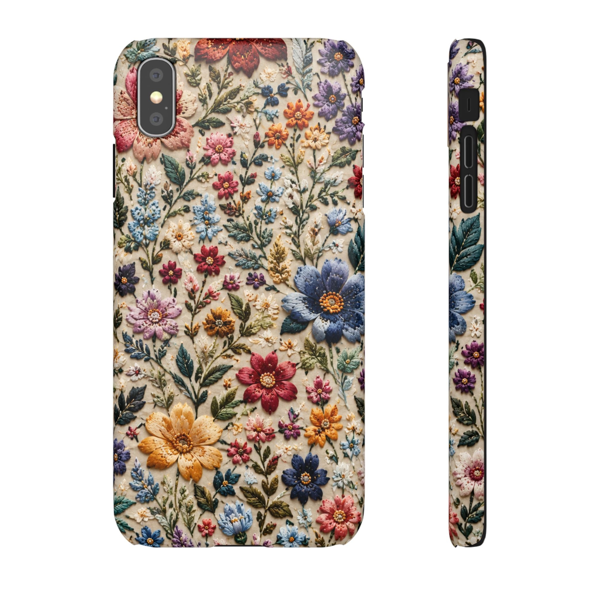 HIMZETT VIRÁGOS IPHONE TOK